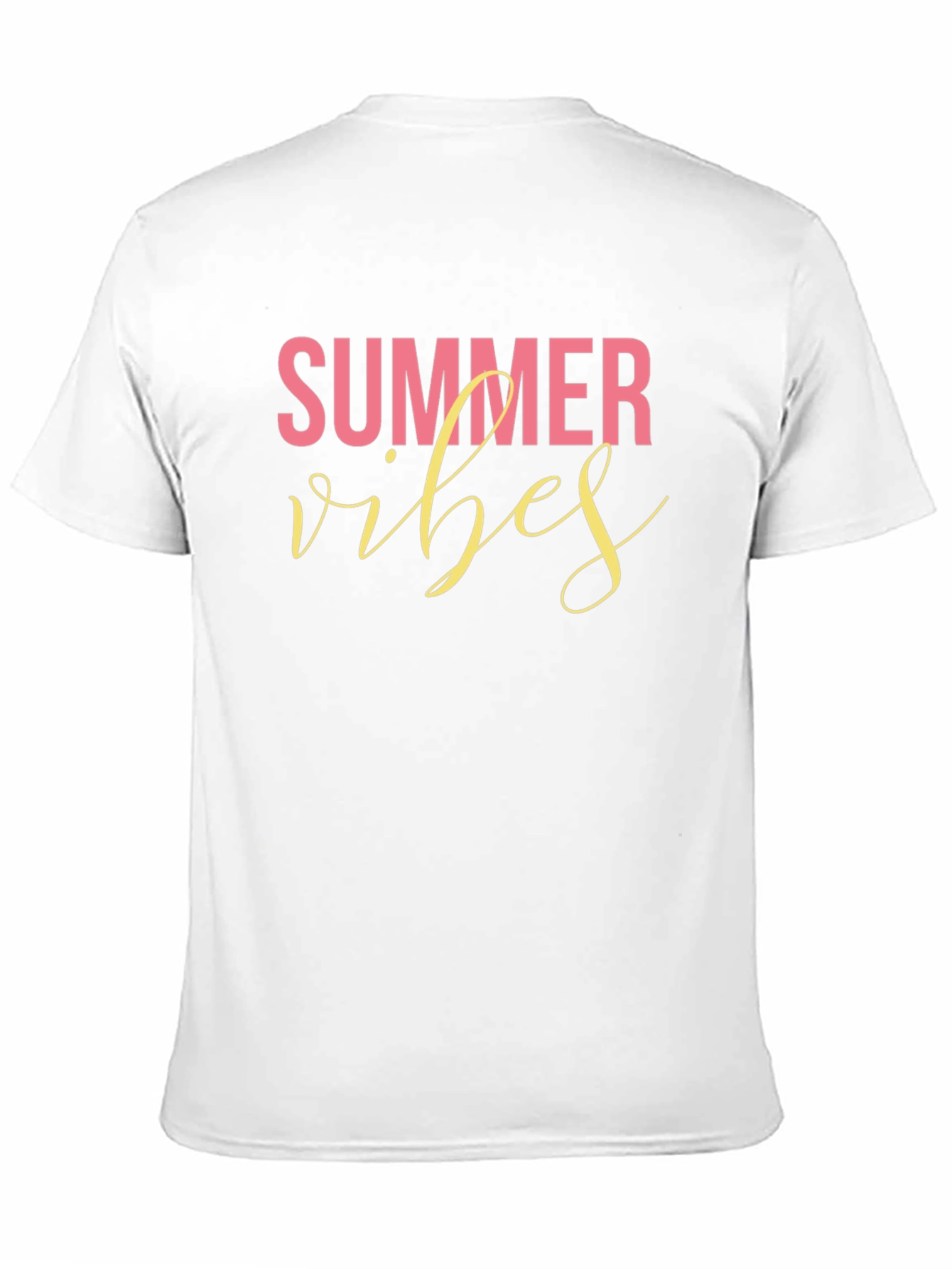 Summer Vibes Black T-Shirt