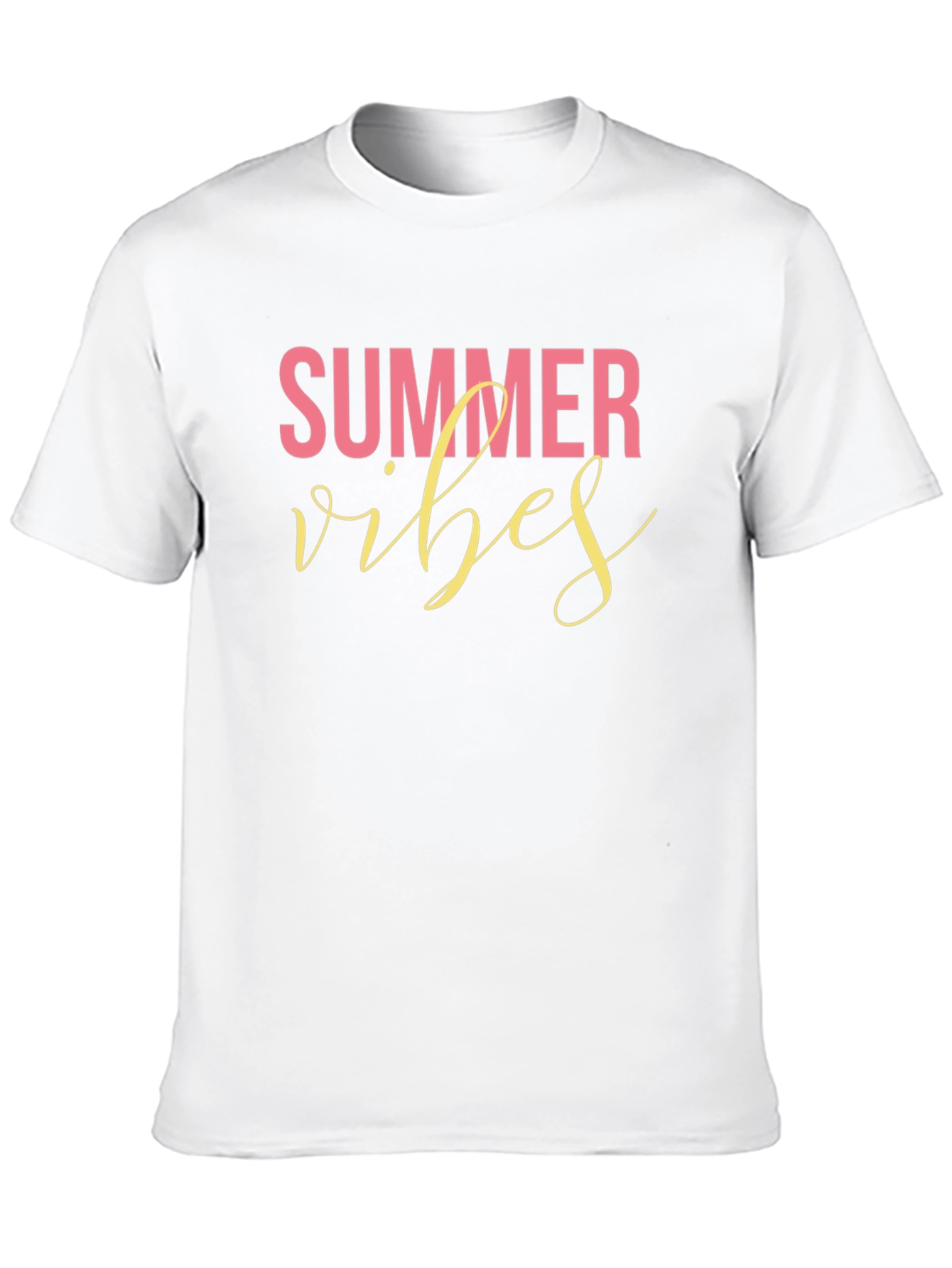 Summer Vibes Black T-Shirt