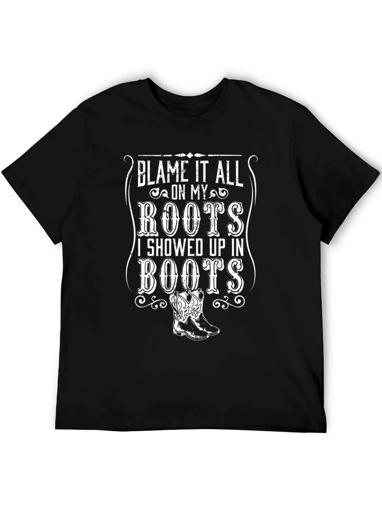 Blame it All on My Roots Graphic Tee