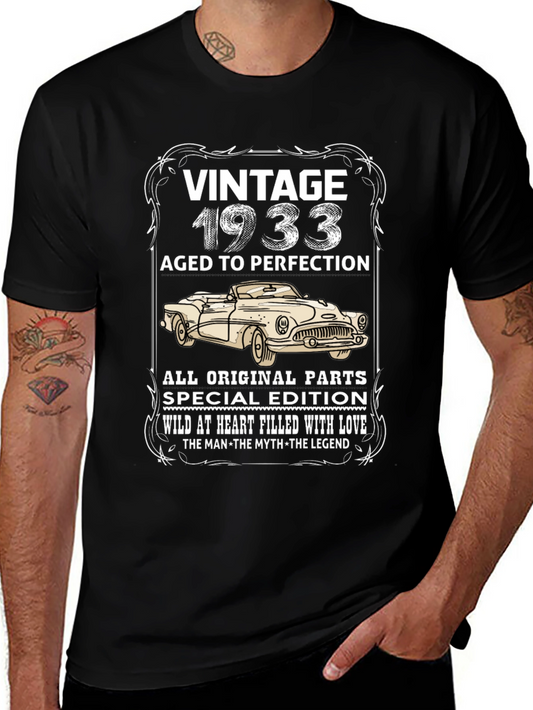 Vintage 1933 Edition Graphic T-Shirt