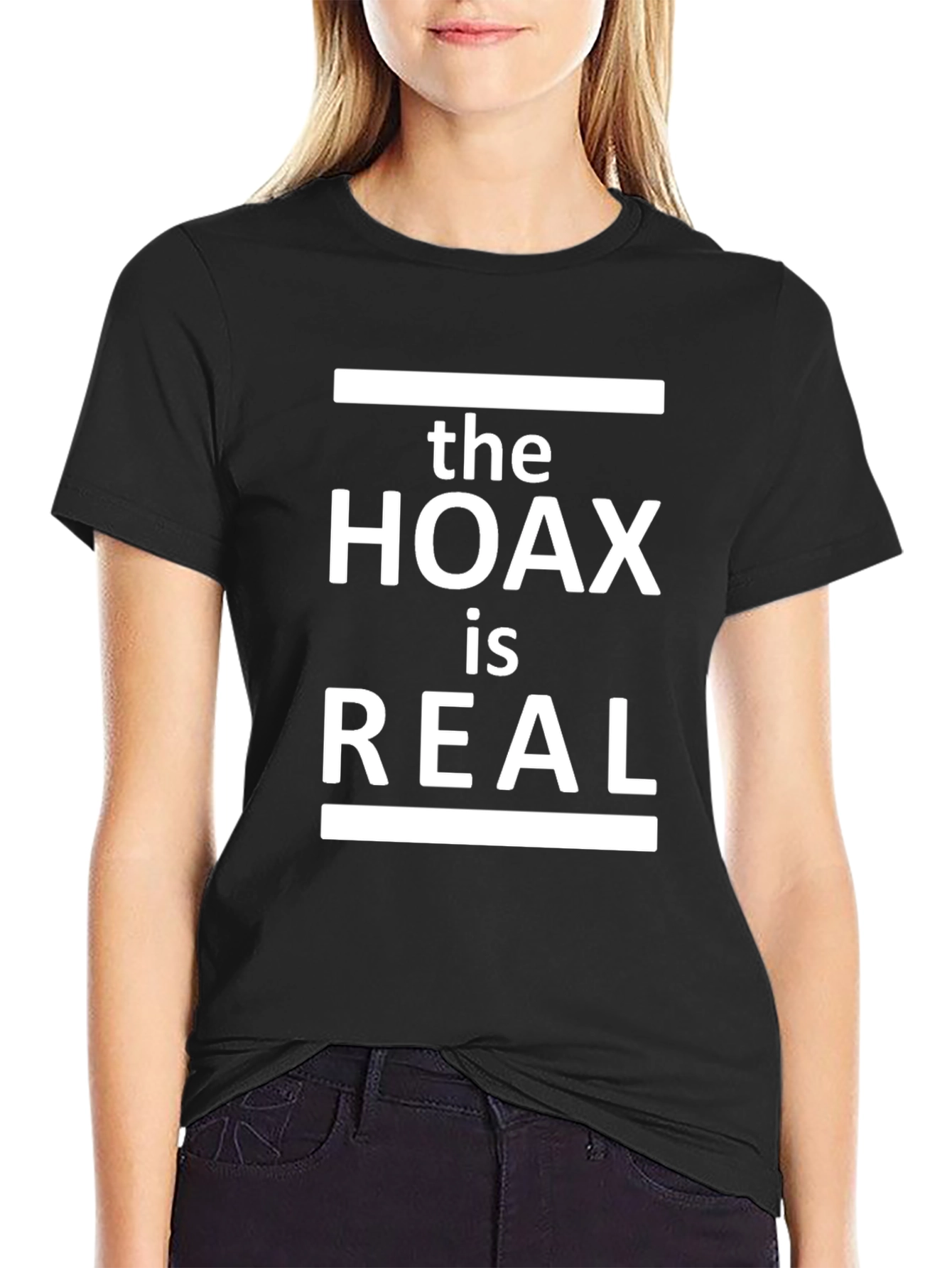 The Hoax Is Real Graphic T-Shirt