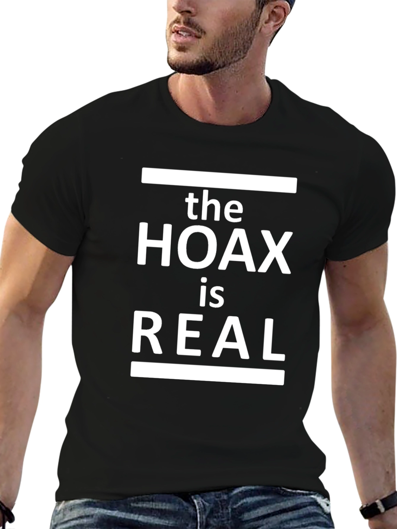 The Hoax Is Real Graphic T-Shirt