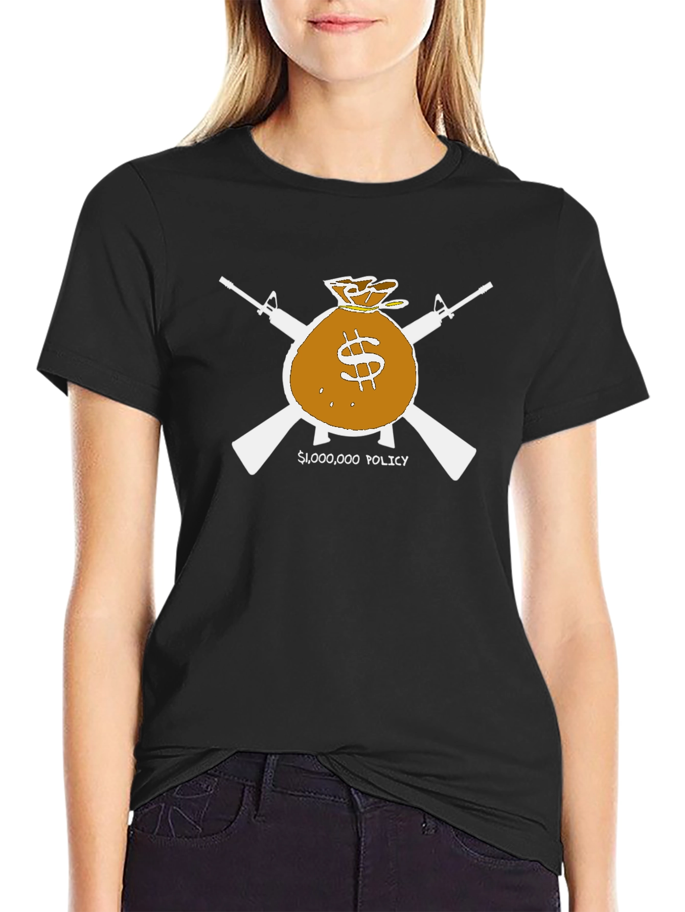 $1000000 Policy Graphic T-Shirt