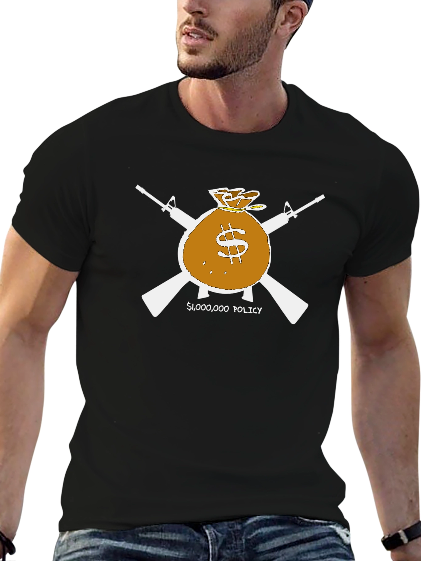 $1000000 Policy Graphic T-Shirt