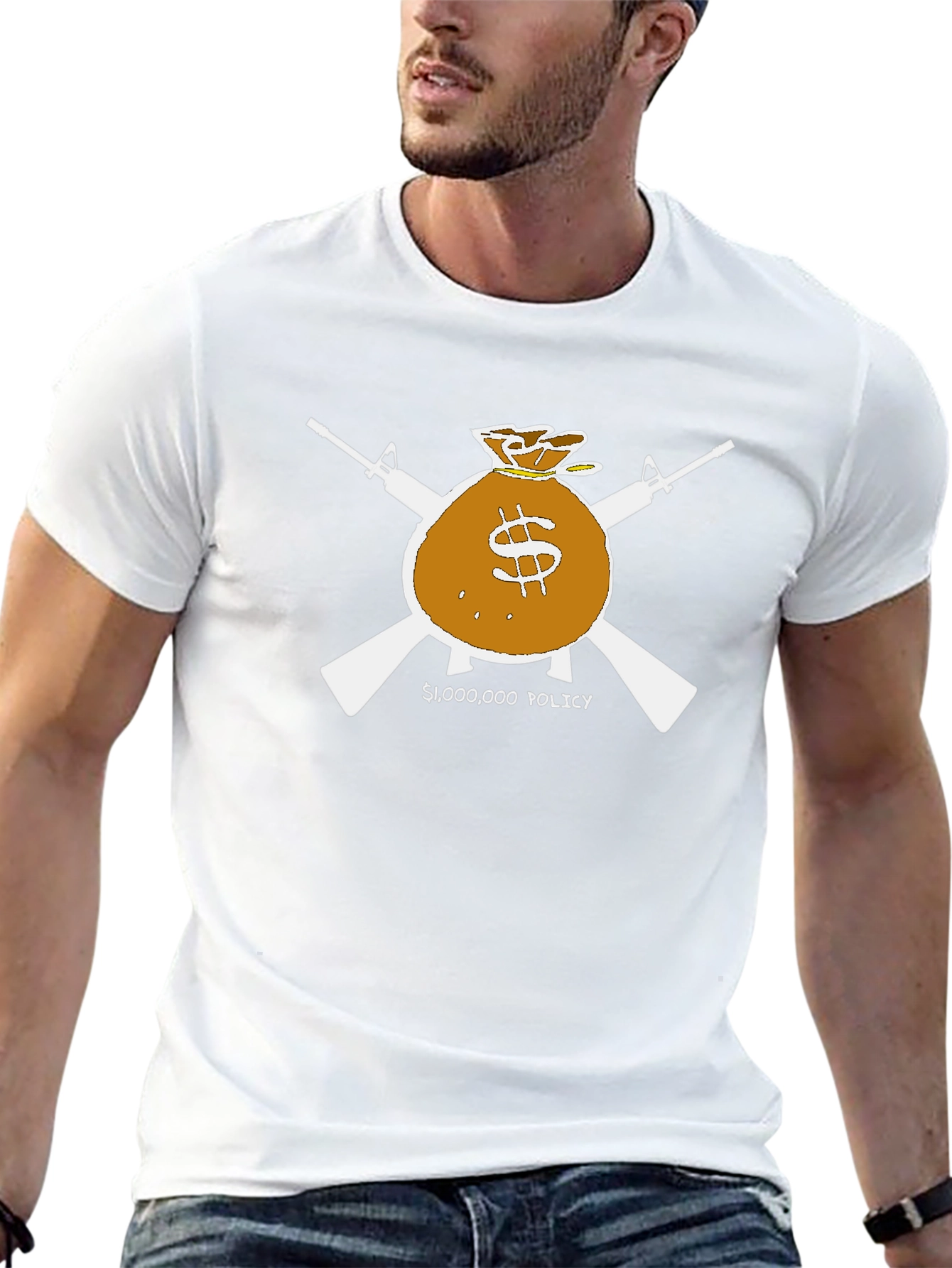 $1000000 Policy Graphic T-Shirt