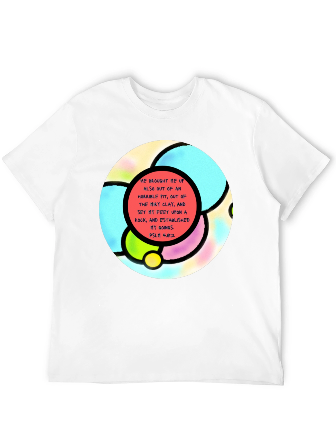 Faith-Inspired Tee: Psalm 48:2 Graphic