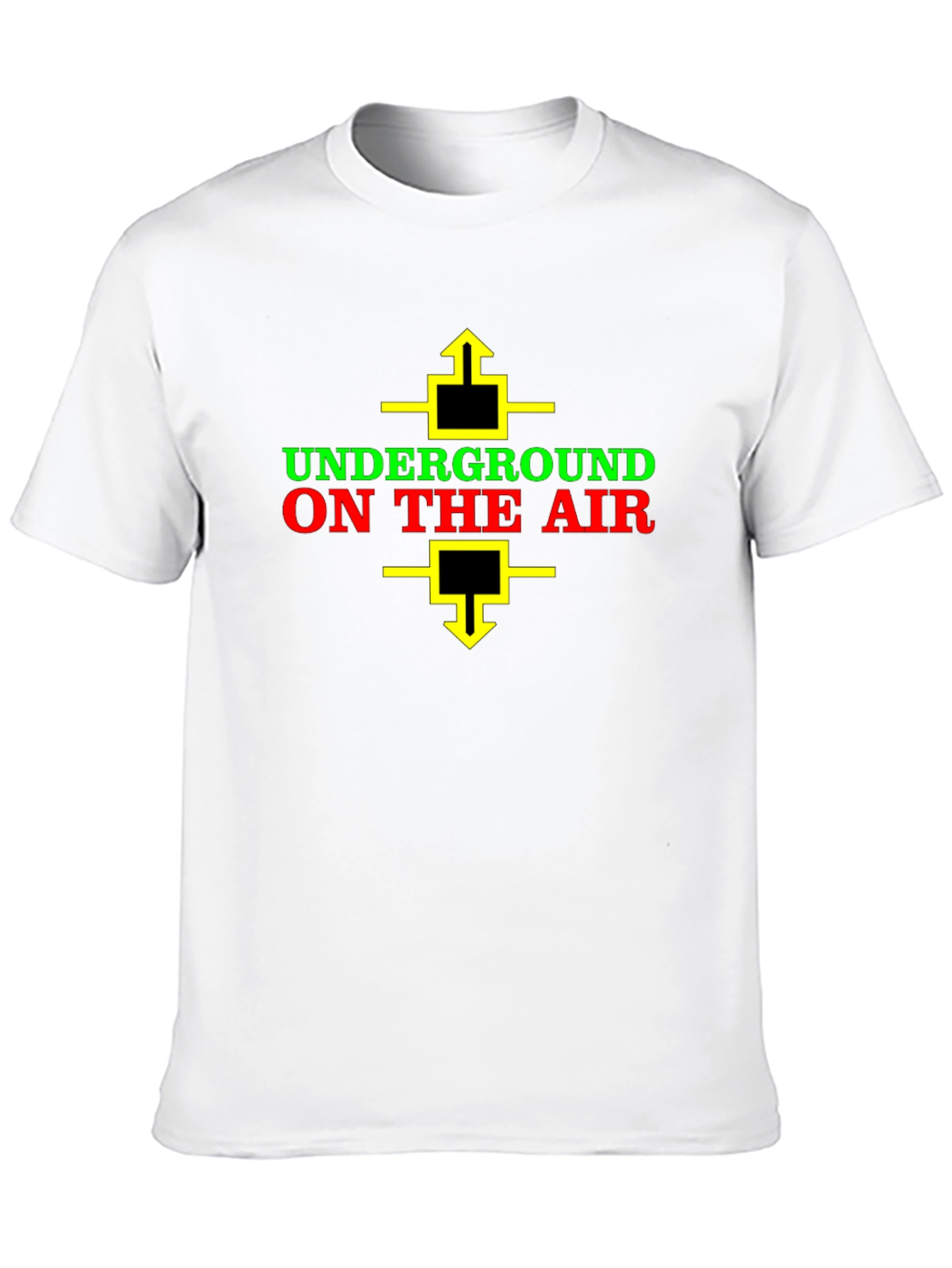 Underground on the Air Graphic Tee - Black