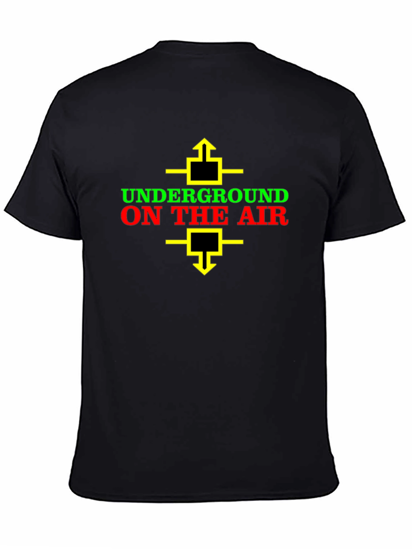 Underground on the Air Graphic Tee - Black