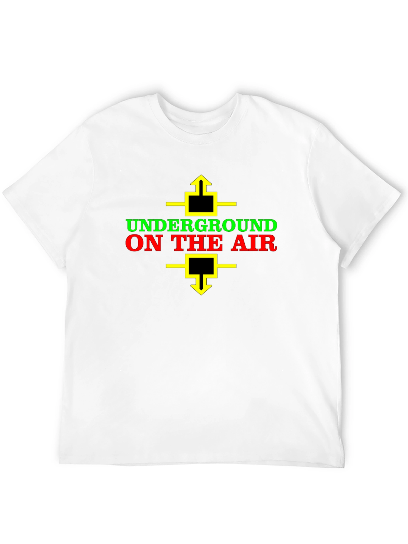 Underground on the Air Graphic Tee - Black