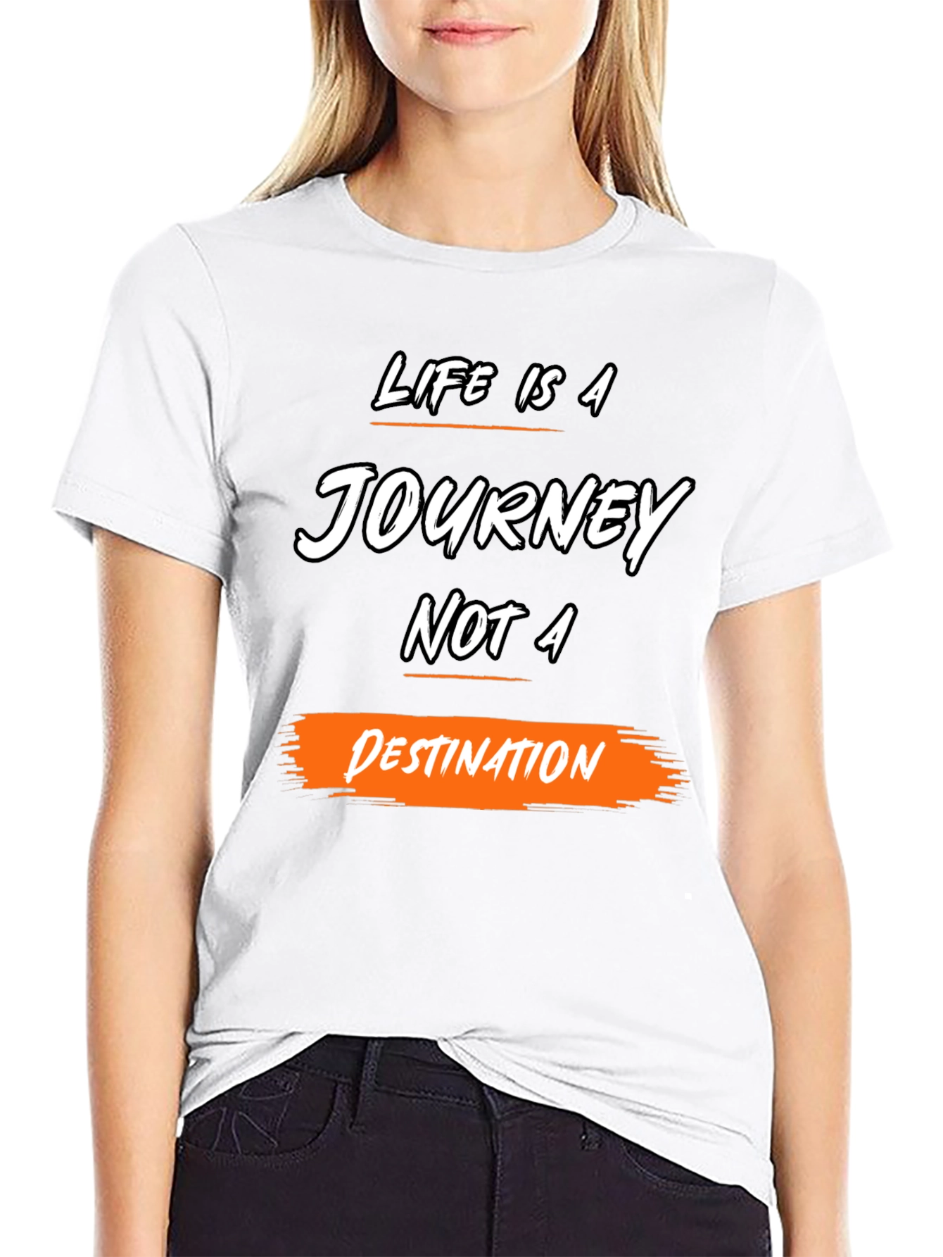 Life is a Journey T-Shirt - Inspirational Graphic Tee