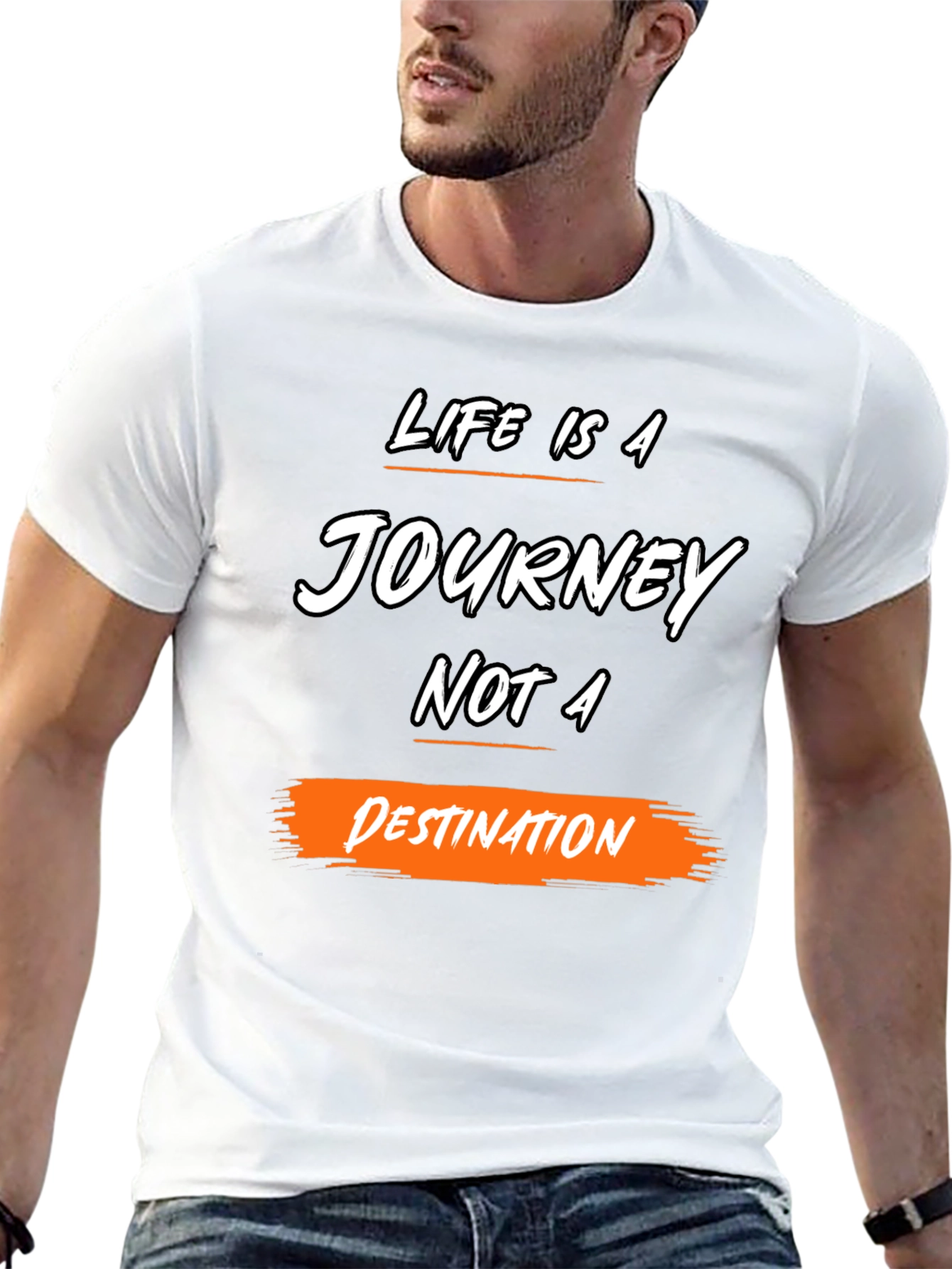 Life is a Journey T-Shirt - Inspirational Graphic Tee
