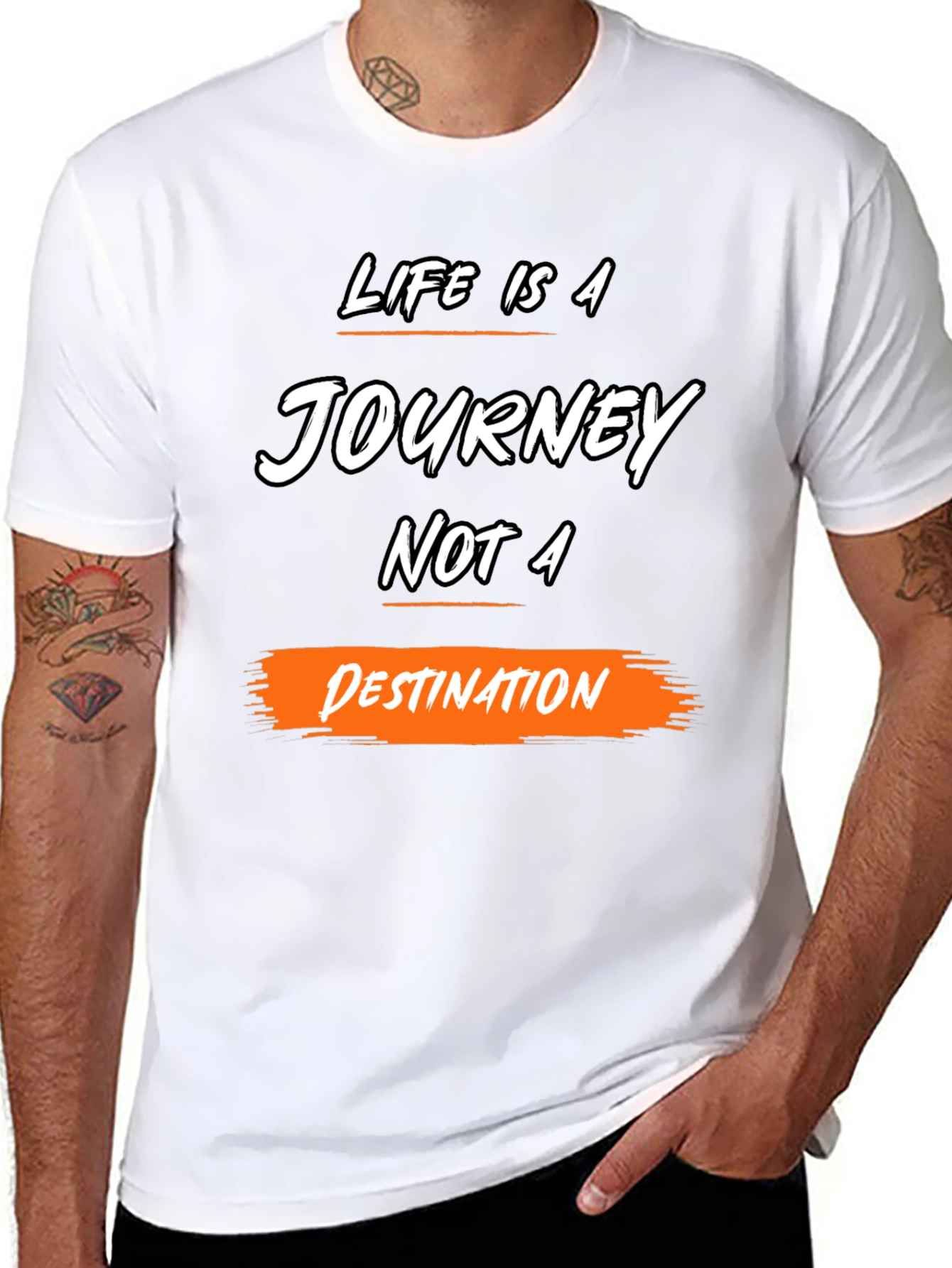 Life is a Journey T-Shirt - Inspirational Graphic Tee
