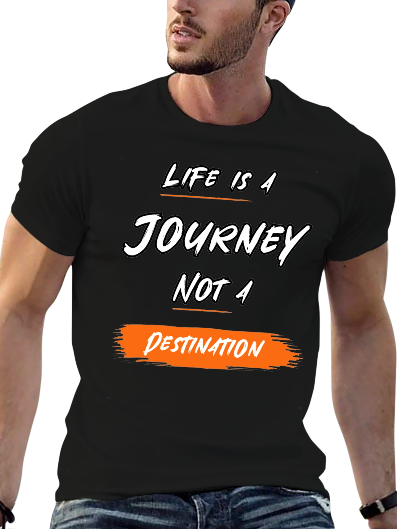 Life is a Journey T-Shirt - Inspirational Graphic Tee
