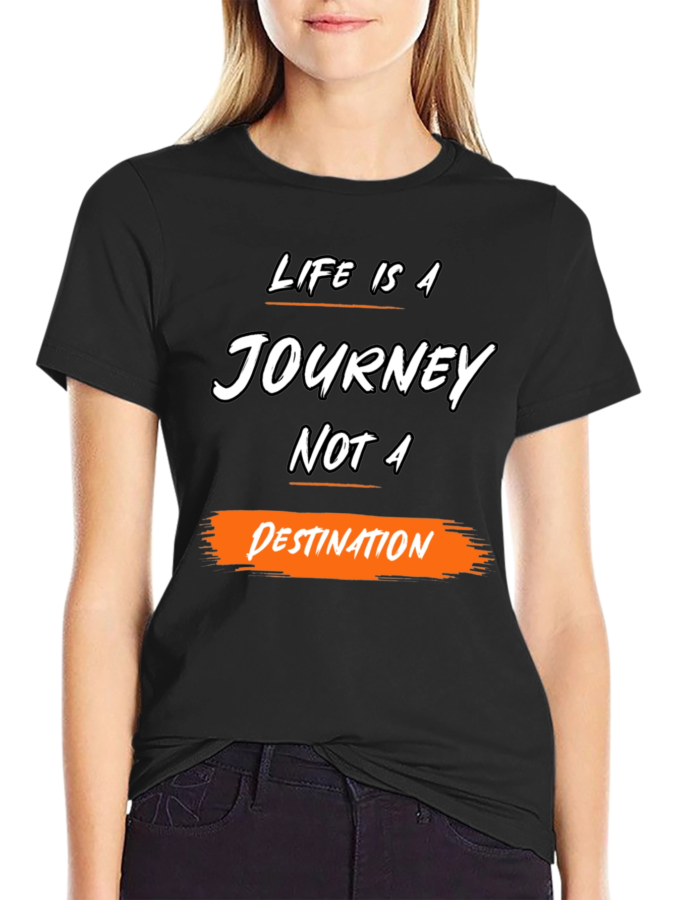 Life is a Journey T-Shirt - Inspirational Graphic Tee