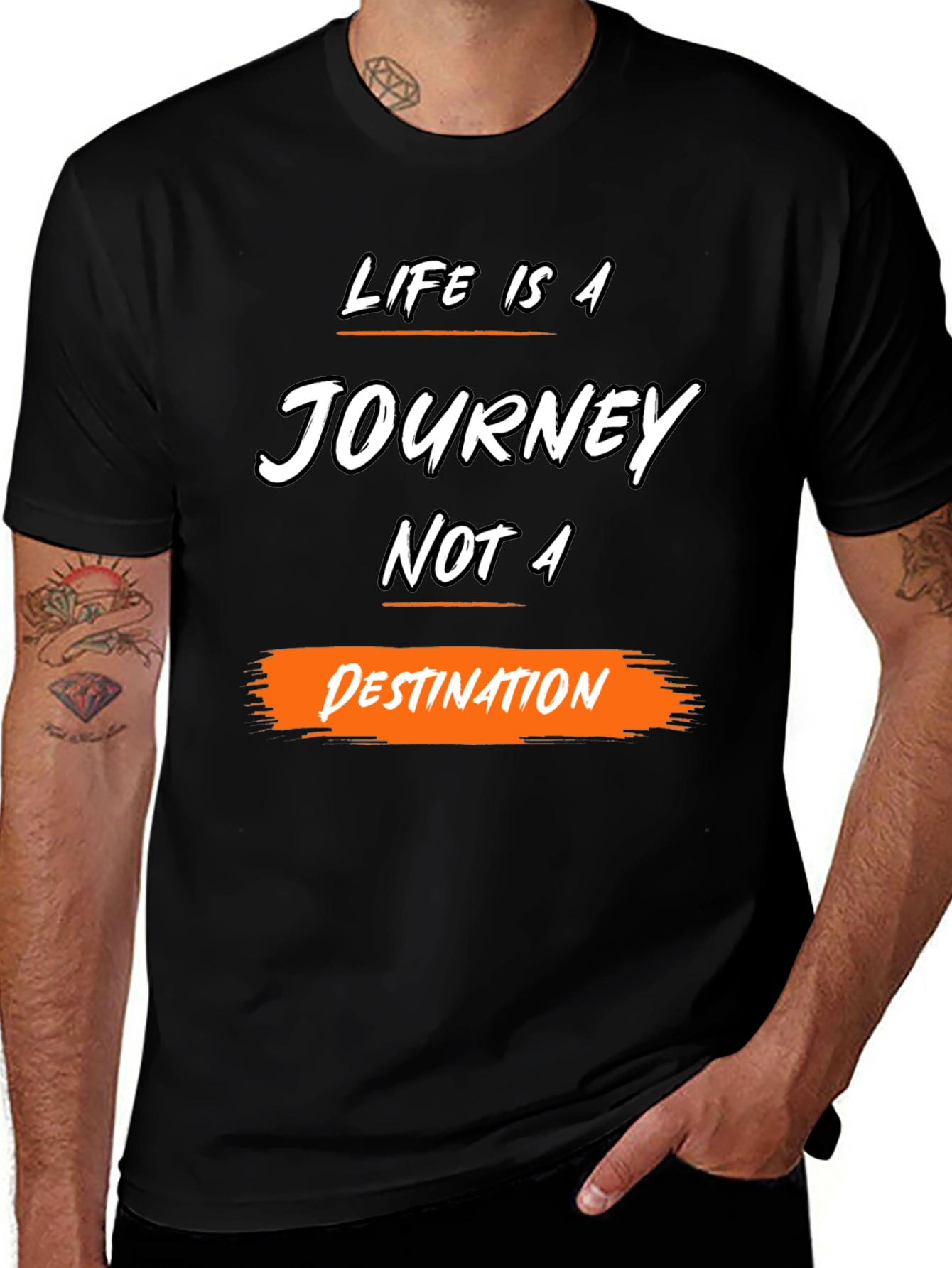 Life is a Journey T-Shirt - Inspirational Graphic Tee
