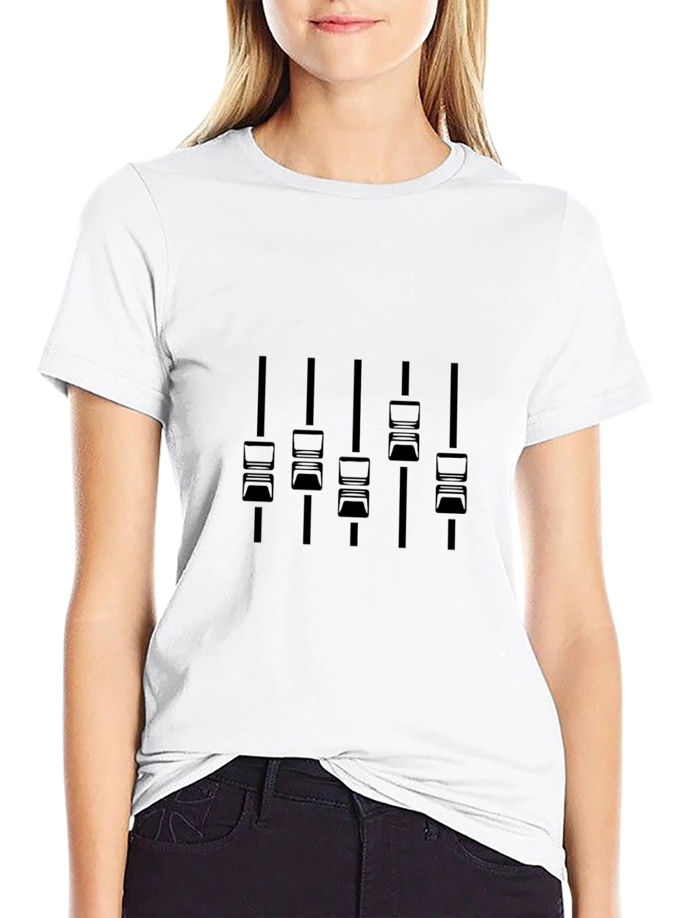 DJ Mixer Graphic Tee - Cool Music Lover Shirt