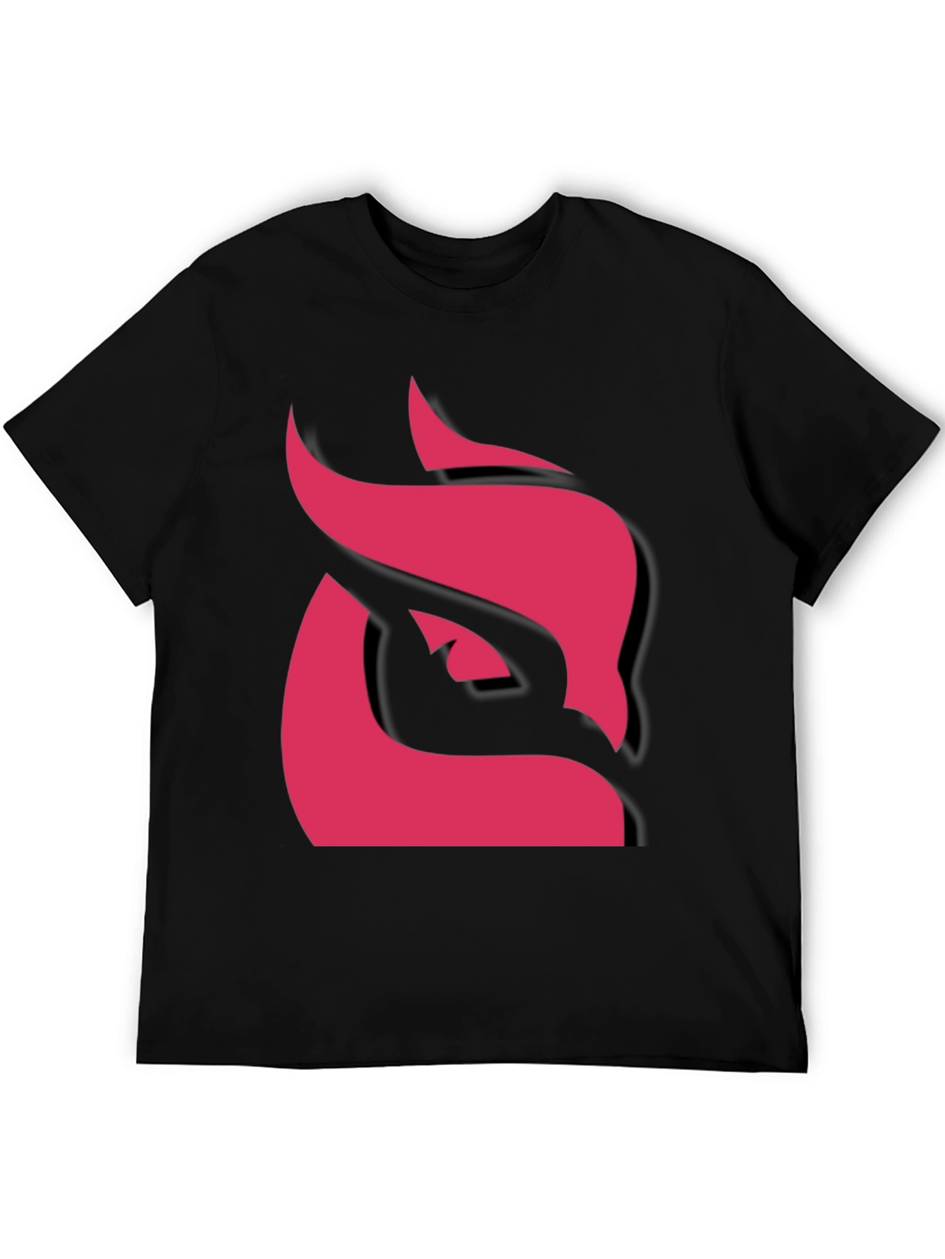 Bold Owl Graphic Tee - Black Cotton Blend