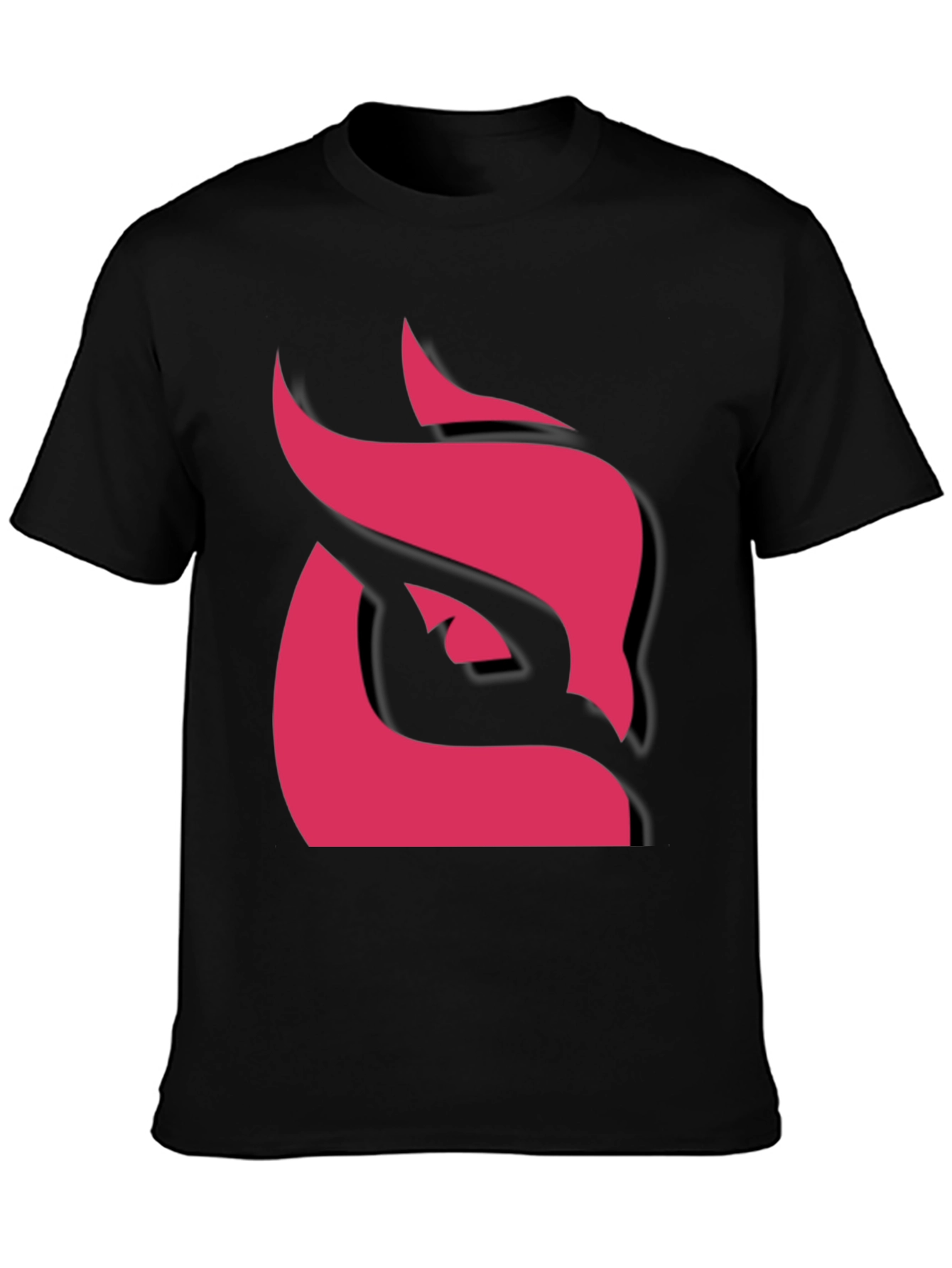 Bold Owl Graphic Tee - Black Cotton Blend