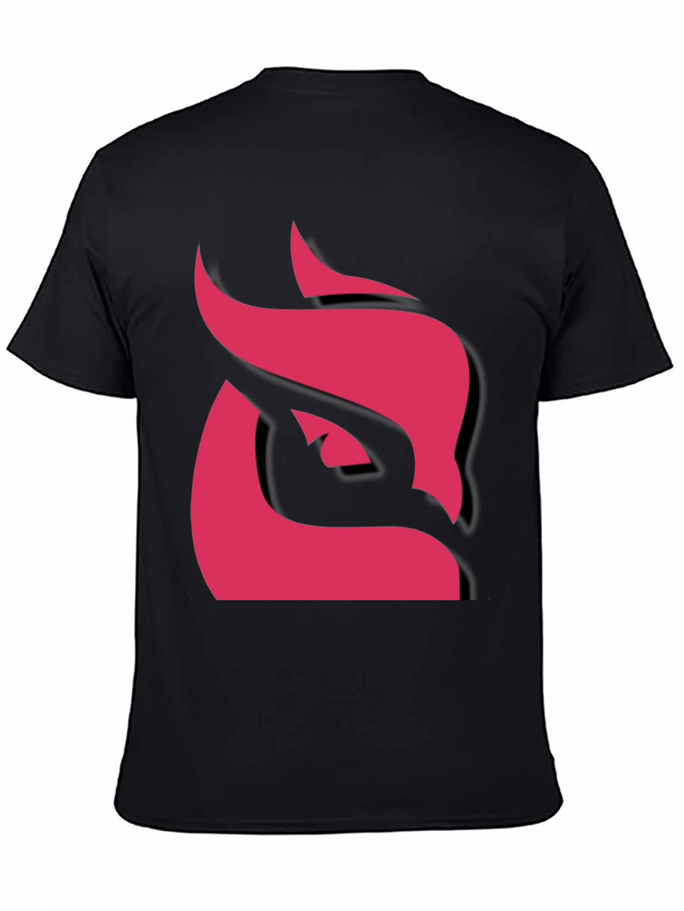 Bold Owl Graphic Tee - Black Cotton Blend