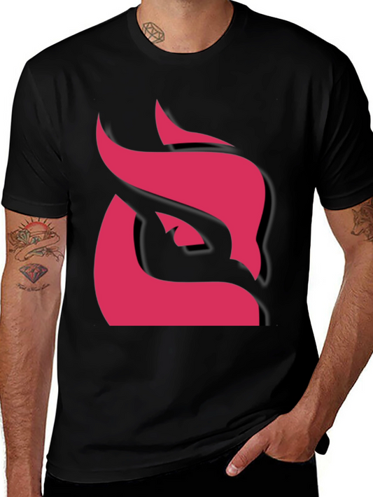 Bold Owl Graphic Tee - Black Cotton Blend
