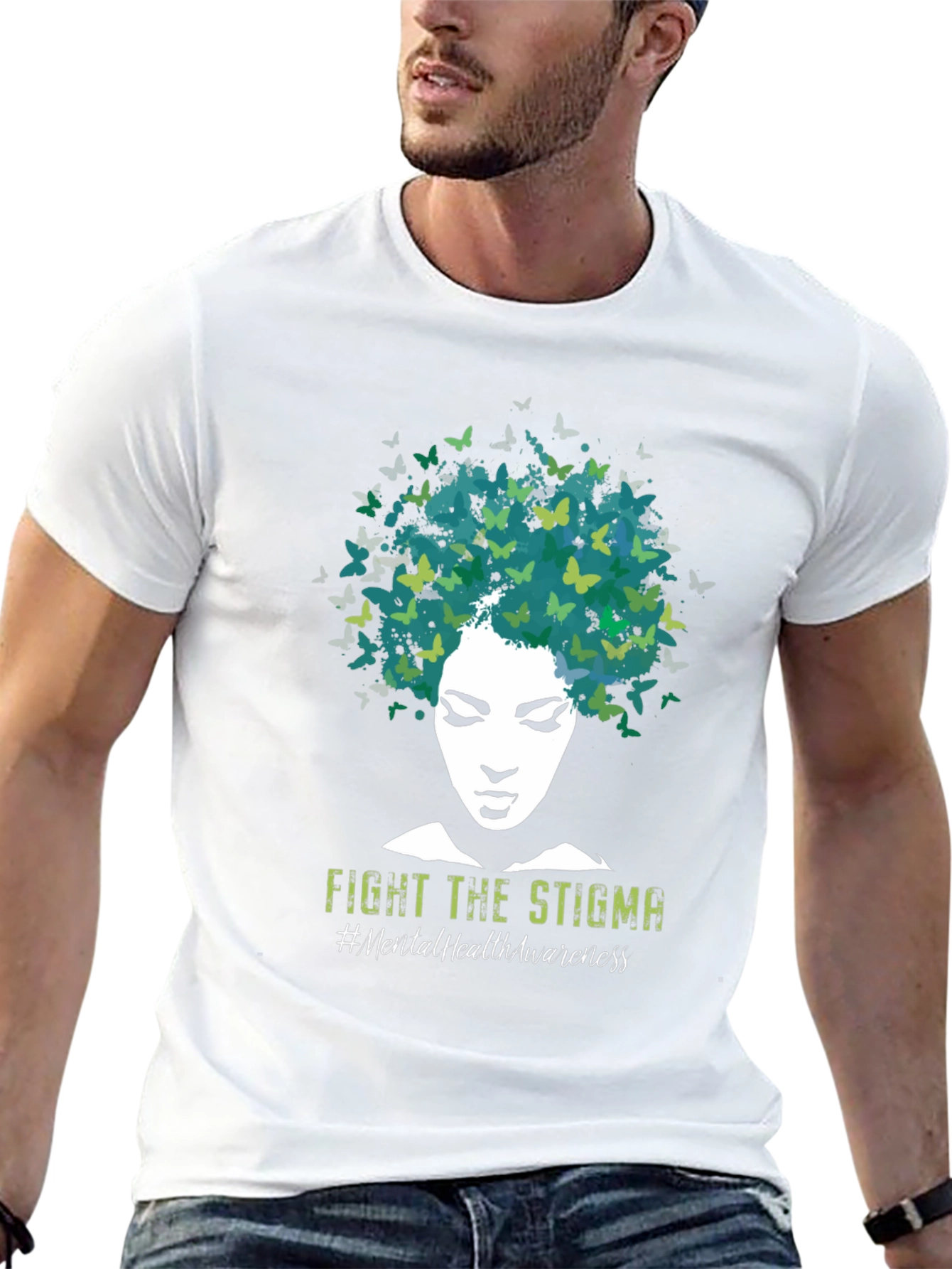Fight the Stigma Mental Health Awareness T-Shirt
