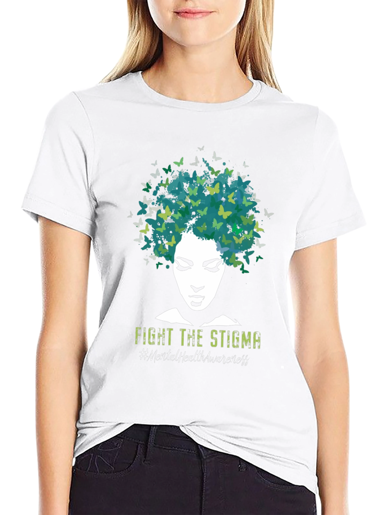 Fight the Stigma Mental Health Awareness T-Shirt