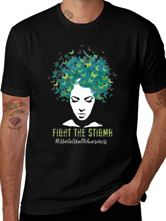 Fight the Stigma Mental Health Awareness T-Shirt