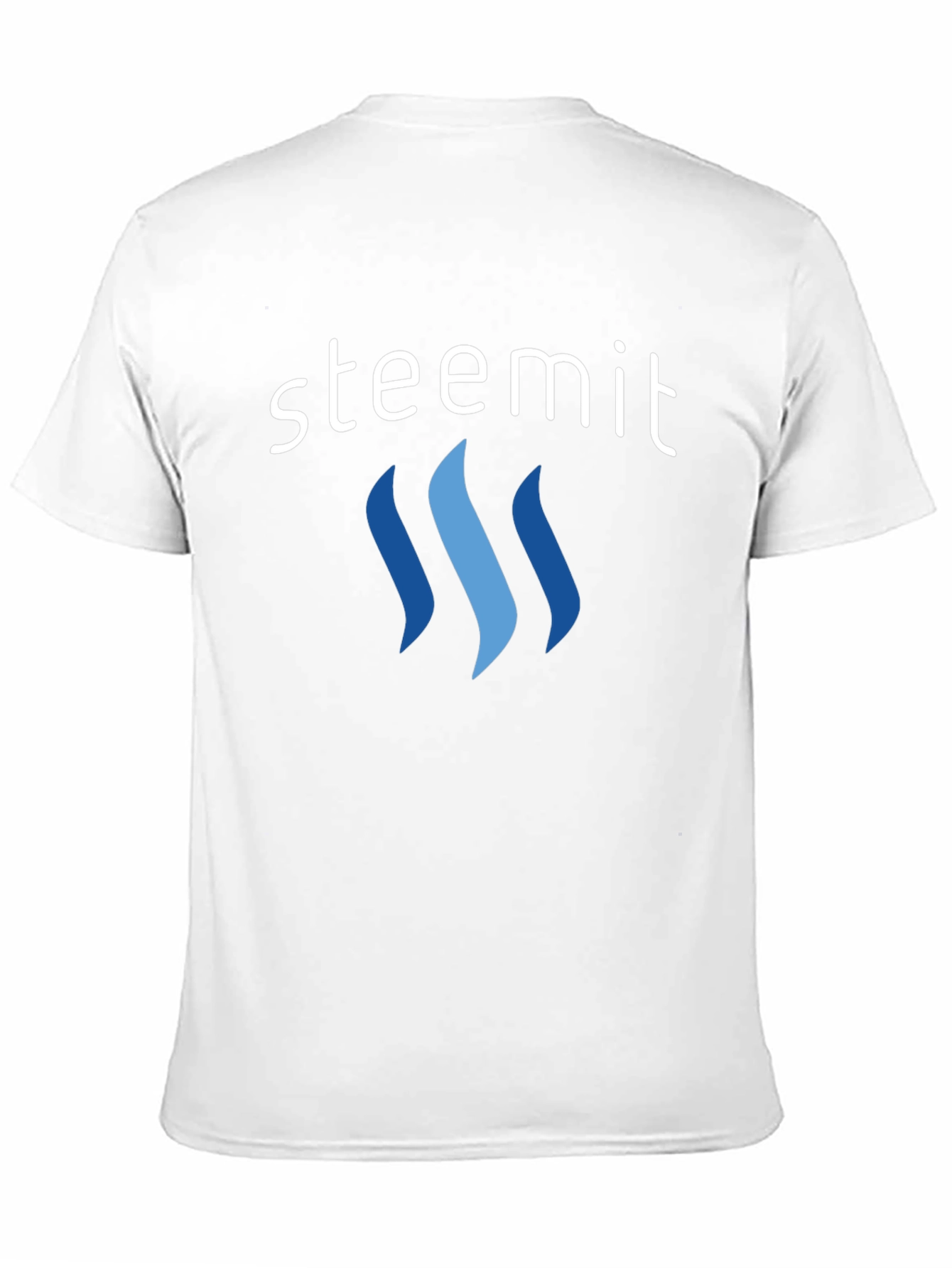 Steemit Logo Black T-Shirt - Stylish Crypto Apparel