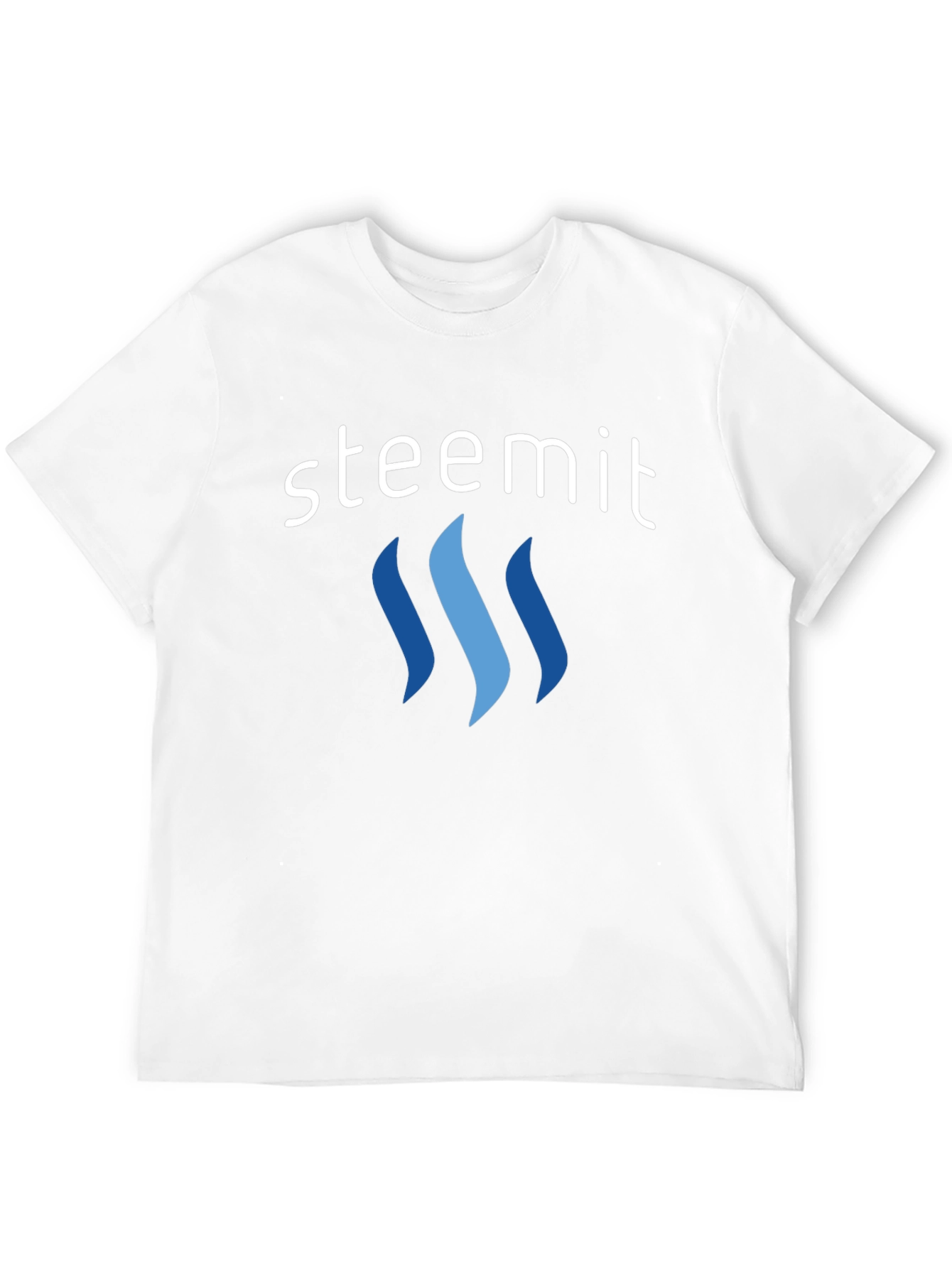 Steemit Logo Black T-Shirt - Stylish Crypto Apparel