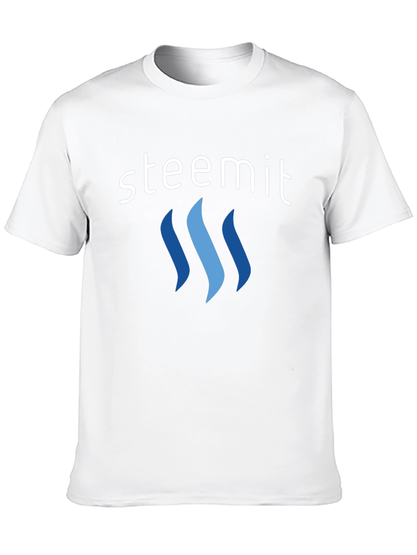 Steemit Logo Black T-Shirt - Stylish Crypto Apparel