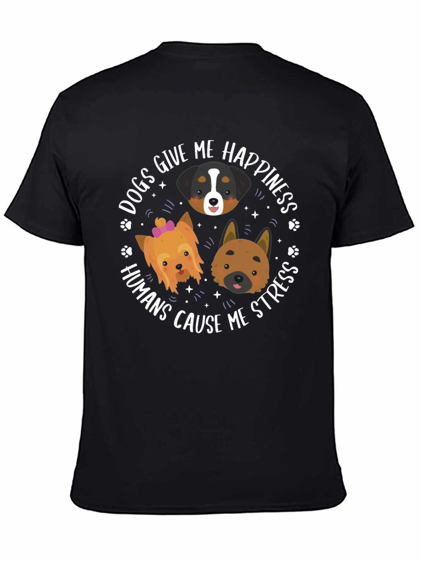 Dogs Give Me Happiness T-Shirt