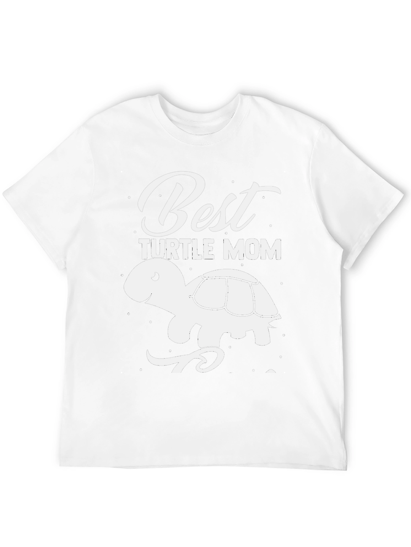Best Turtle Mom T-Shirt - Cute Turtle Graphic Tee