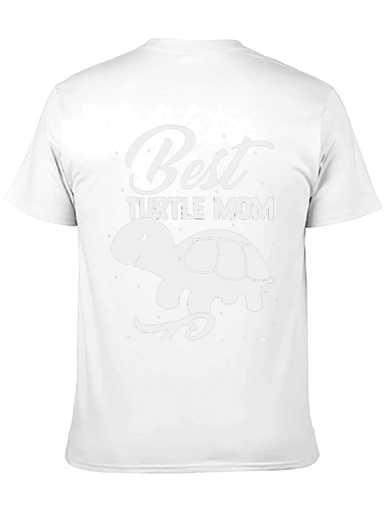 Best Turtle Mom T-Shirt - Cute Turtle Graphic Tee