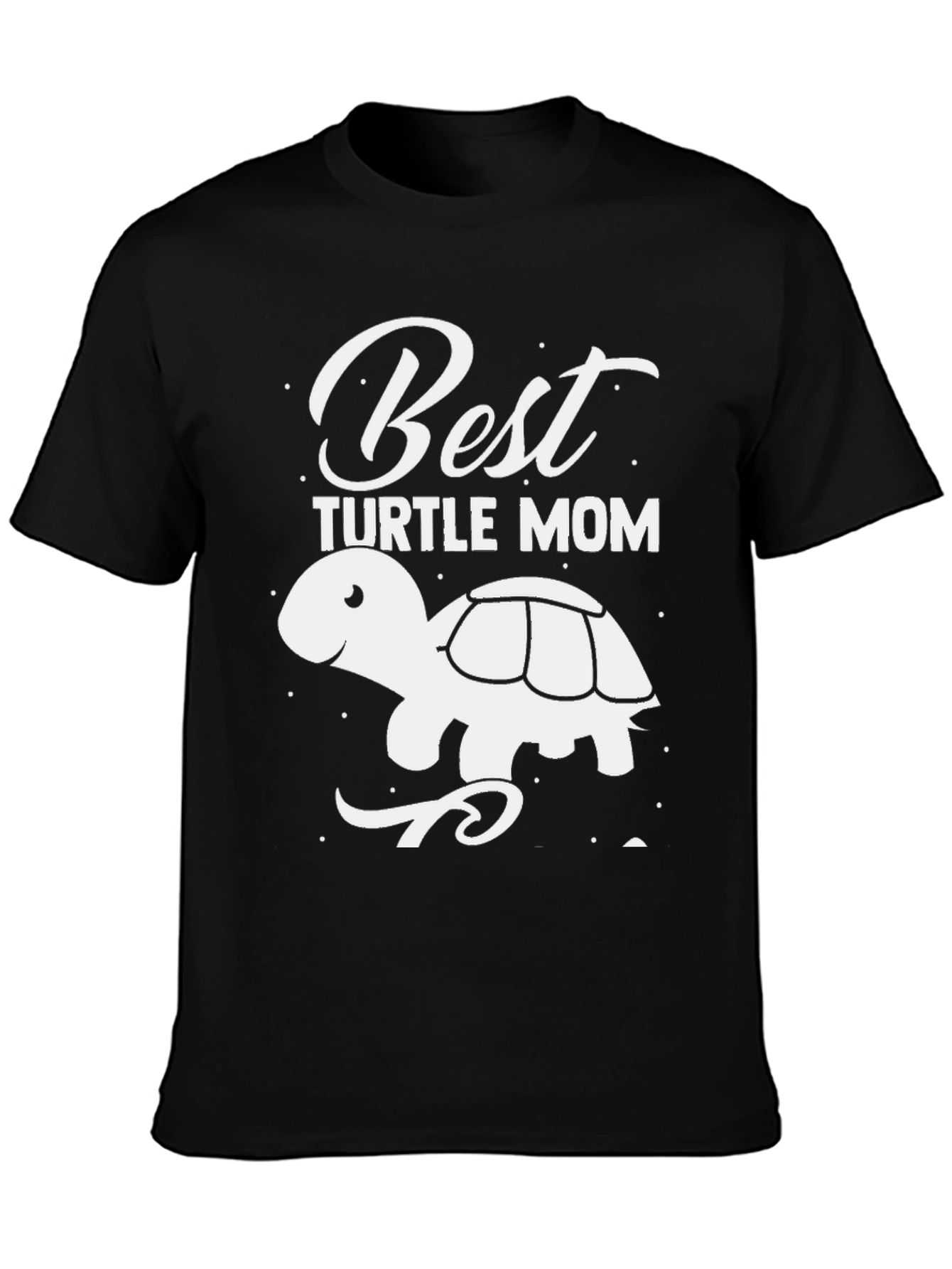 Best Turtle Mom T-Shirt - Cute Turtle Graphic Tee