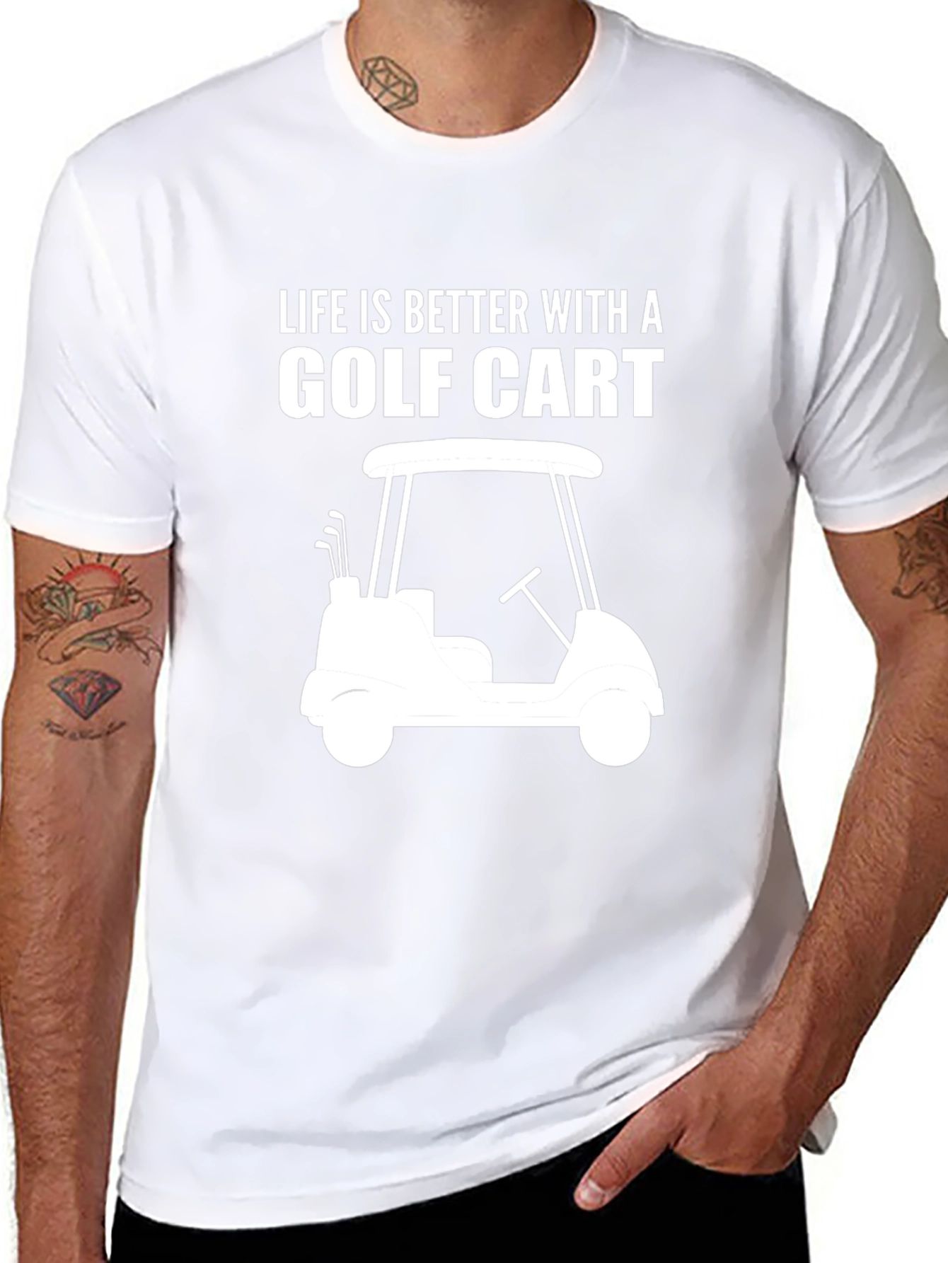 Life Is Better Golf Cart T-Shirt