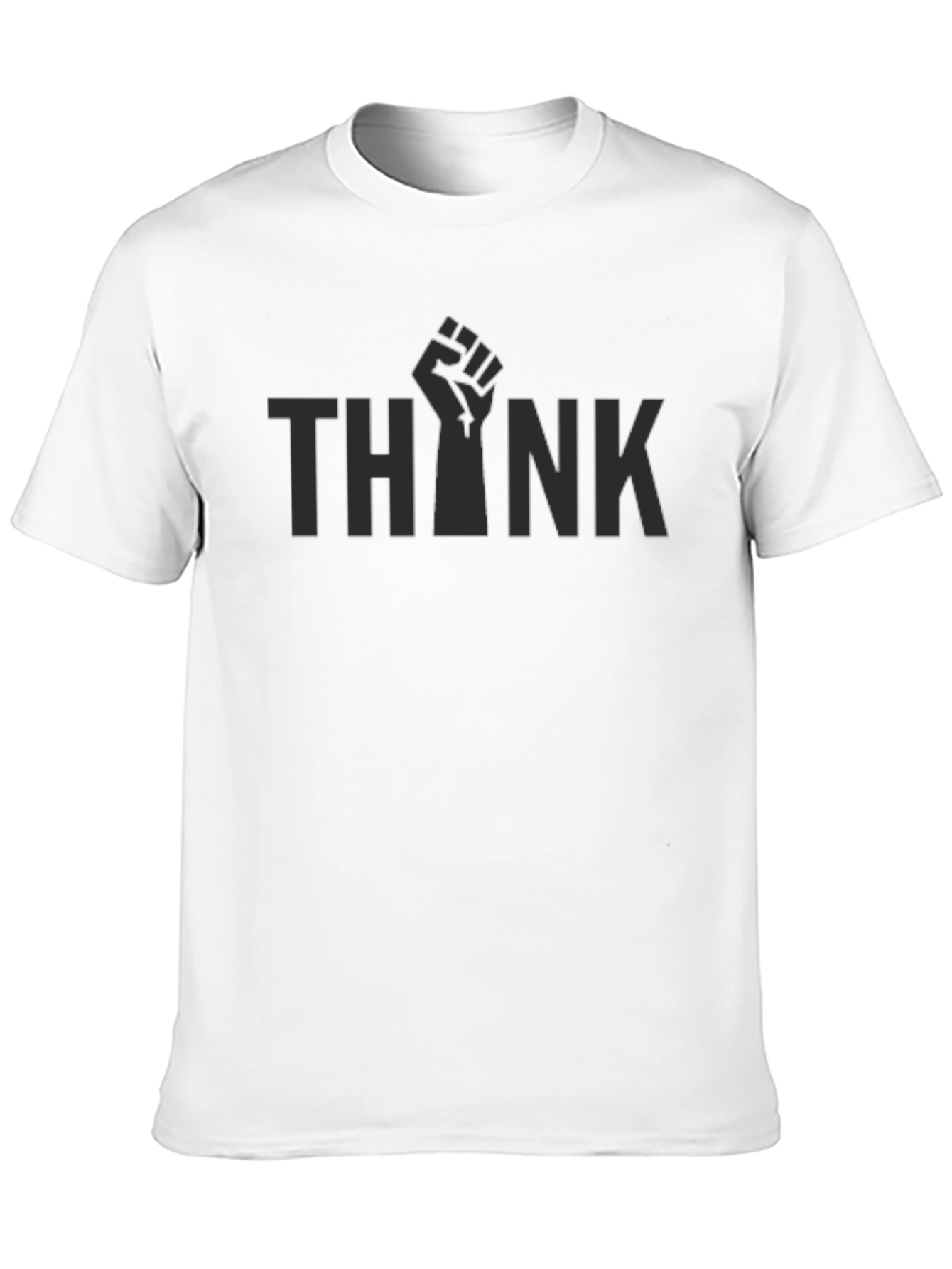 Think Fist Black Graphic T-Shirt