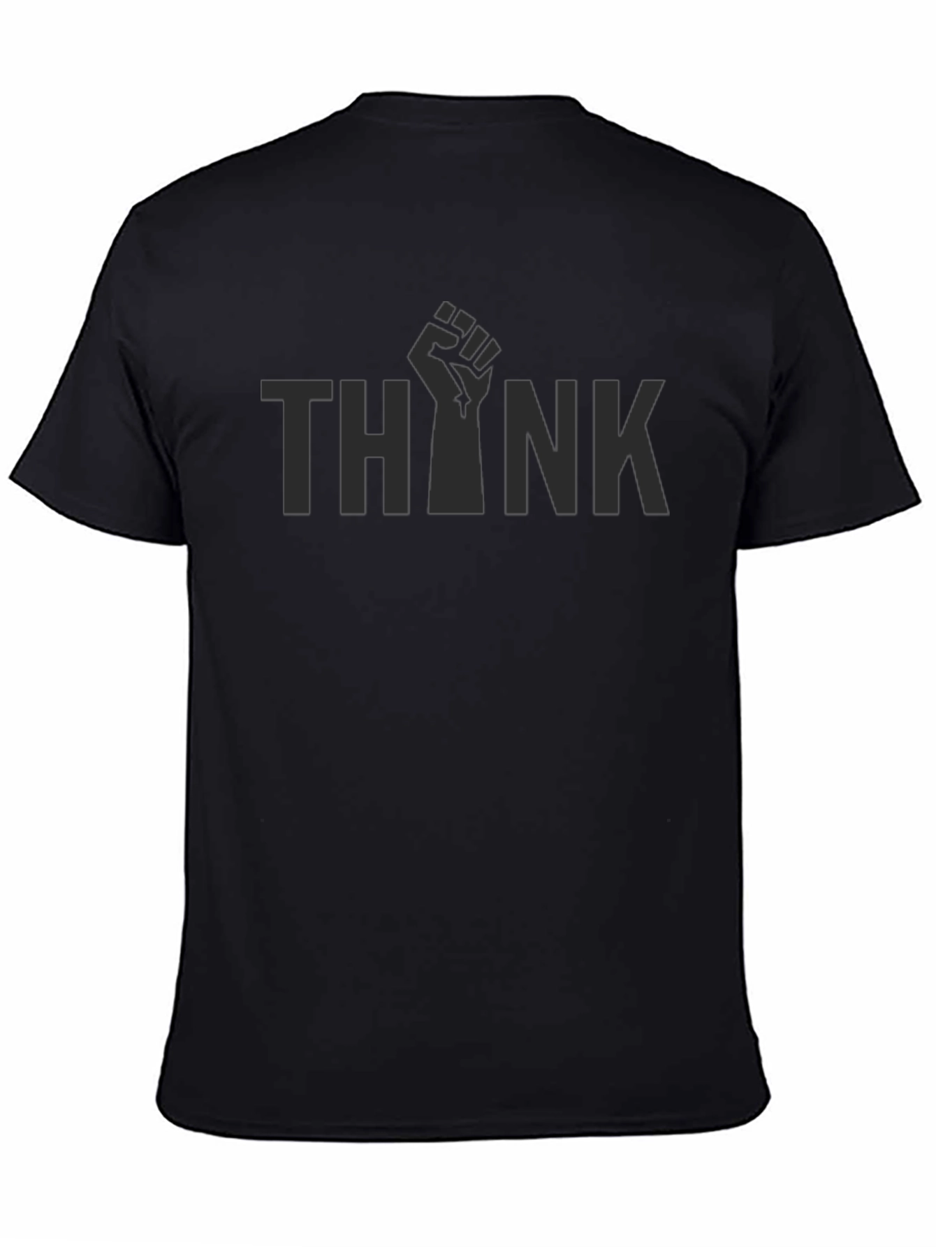 Think Fist Black Graphic T-Shirt