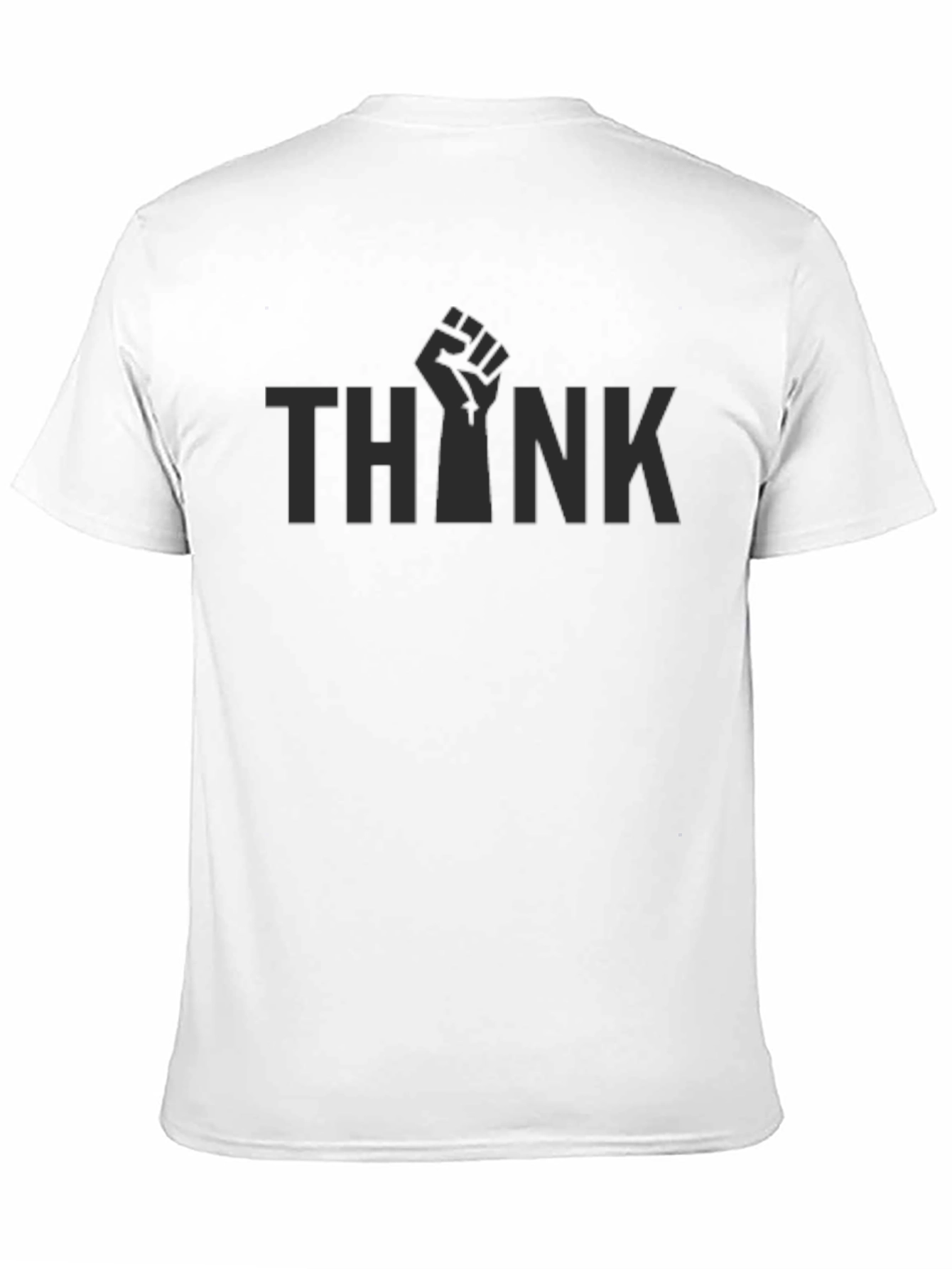 Think Fist Black Graphic T-Shirt