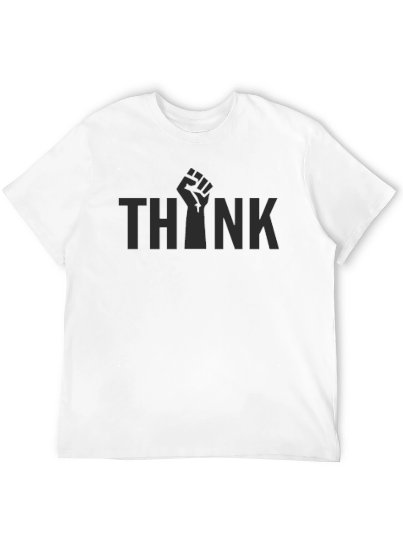 Think Fist Black Graphic T-Shirt