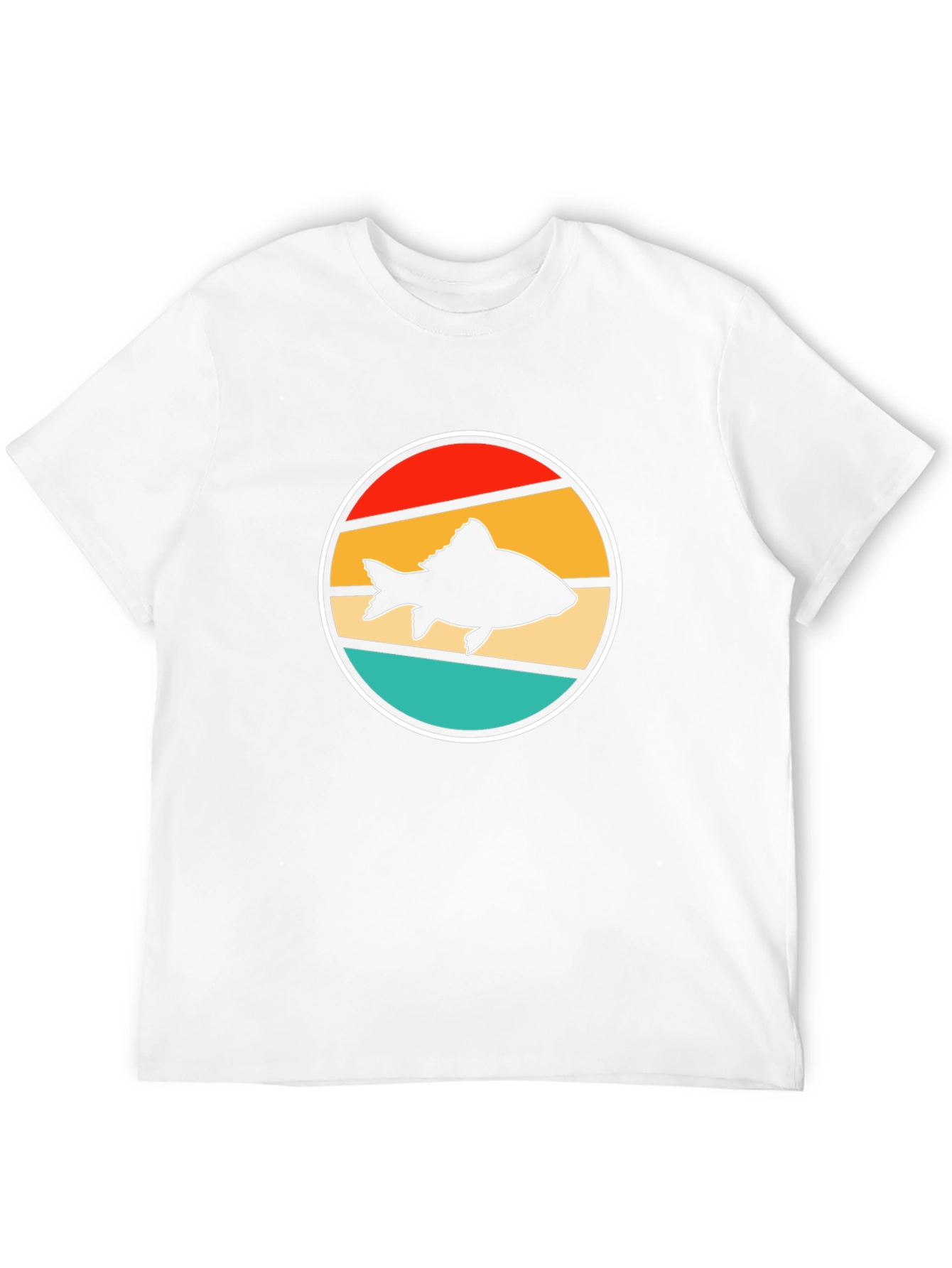 Retro Fish T-Shirt: Black Graphic Tee