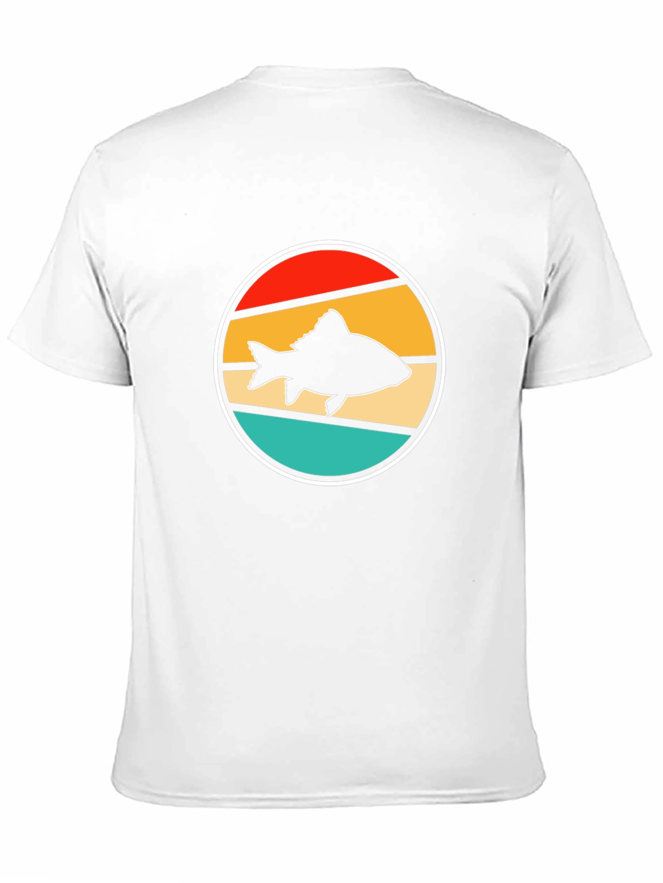 Retro Fish T-Shirt: Black Graphic Tee