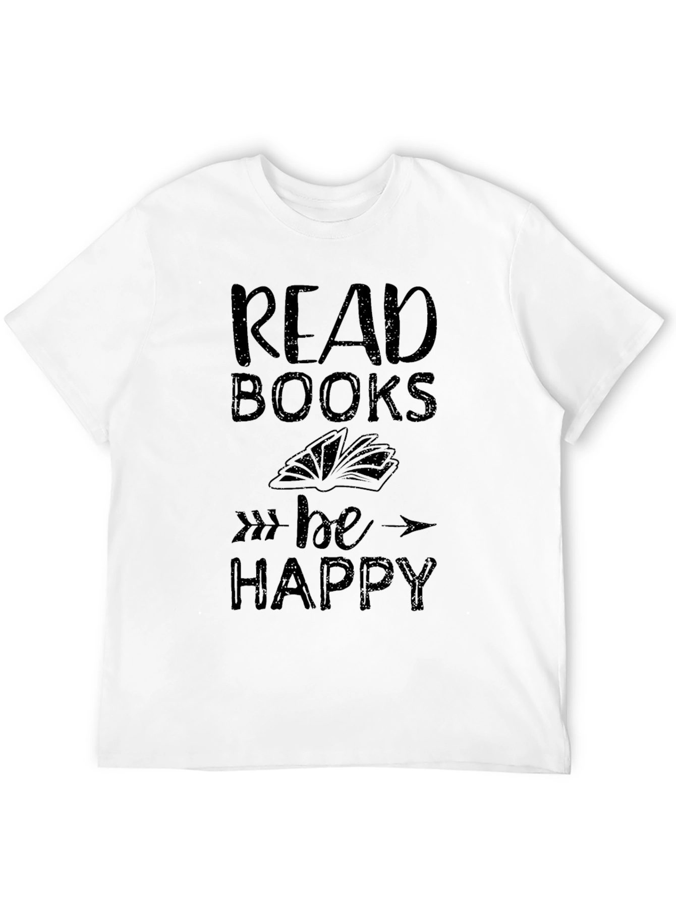 Read Books Be Happy Graphic T-Shirt