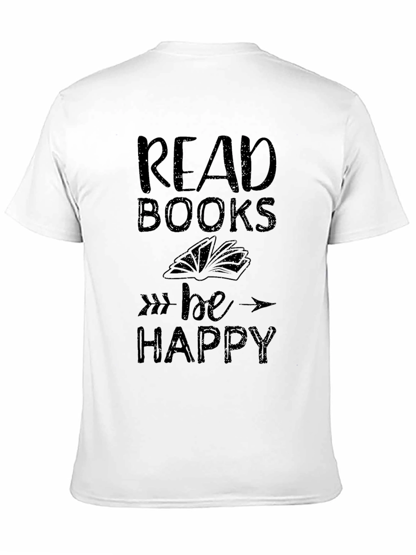 Read Books Be Happy Graphic T-Shirt