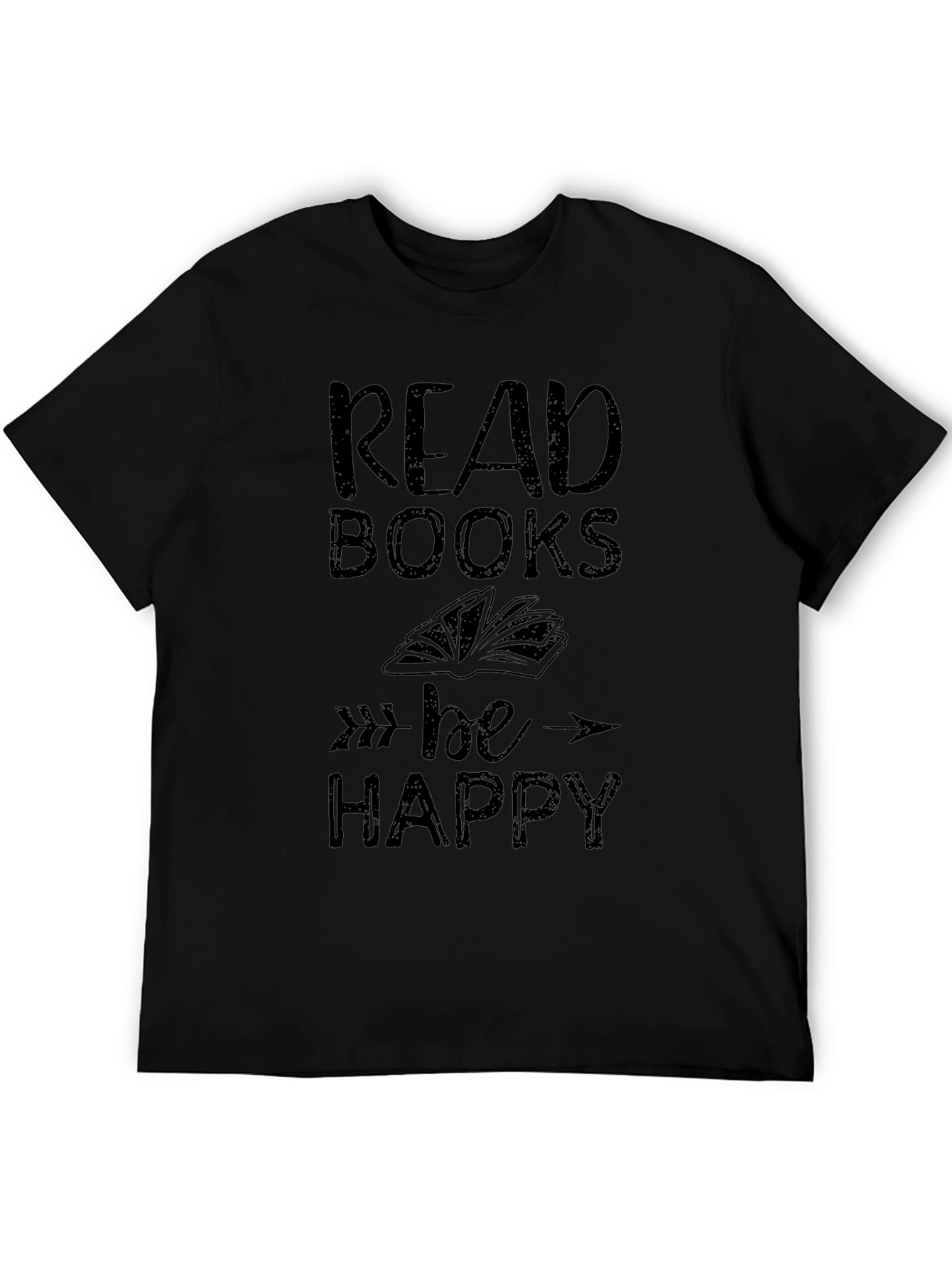 Read Books Be Happy Graphic T-Shirt