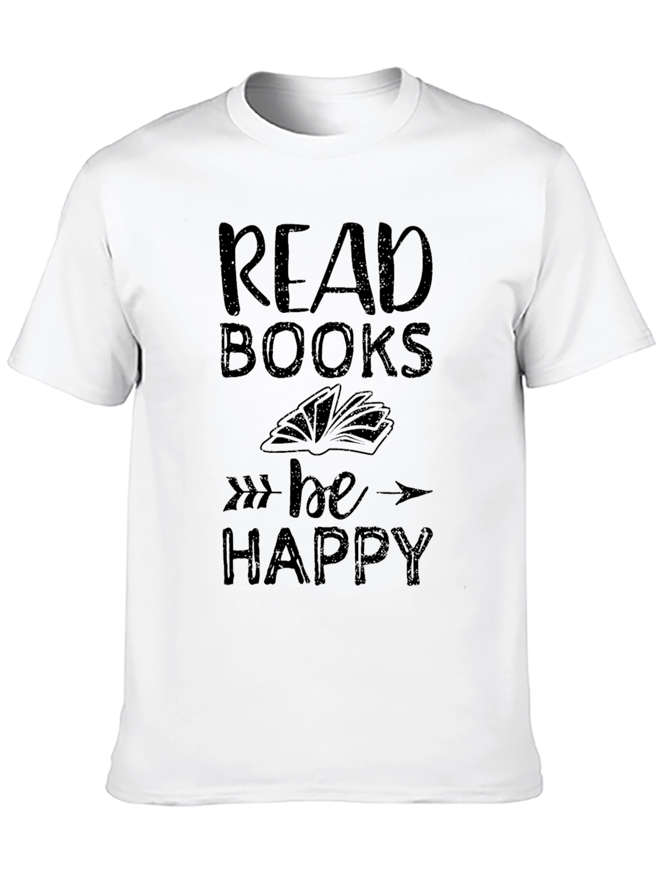 Read Books Be Happy Graphic T-Shirt