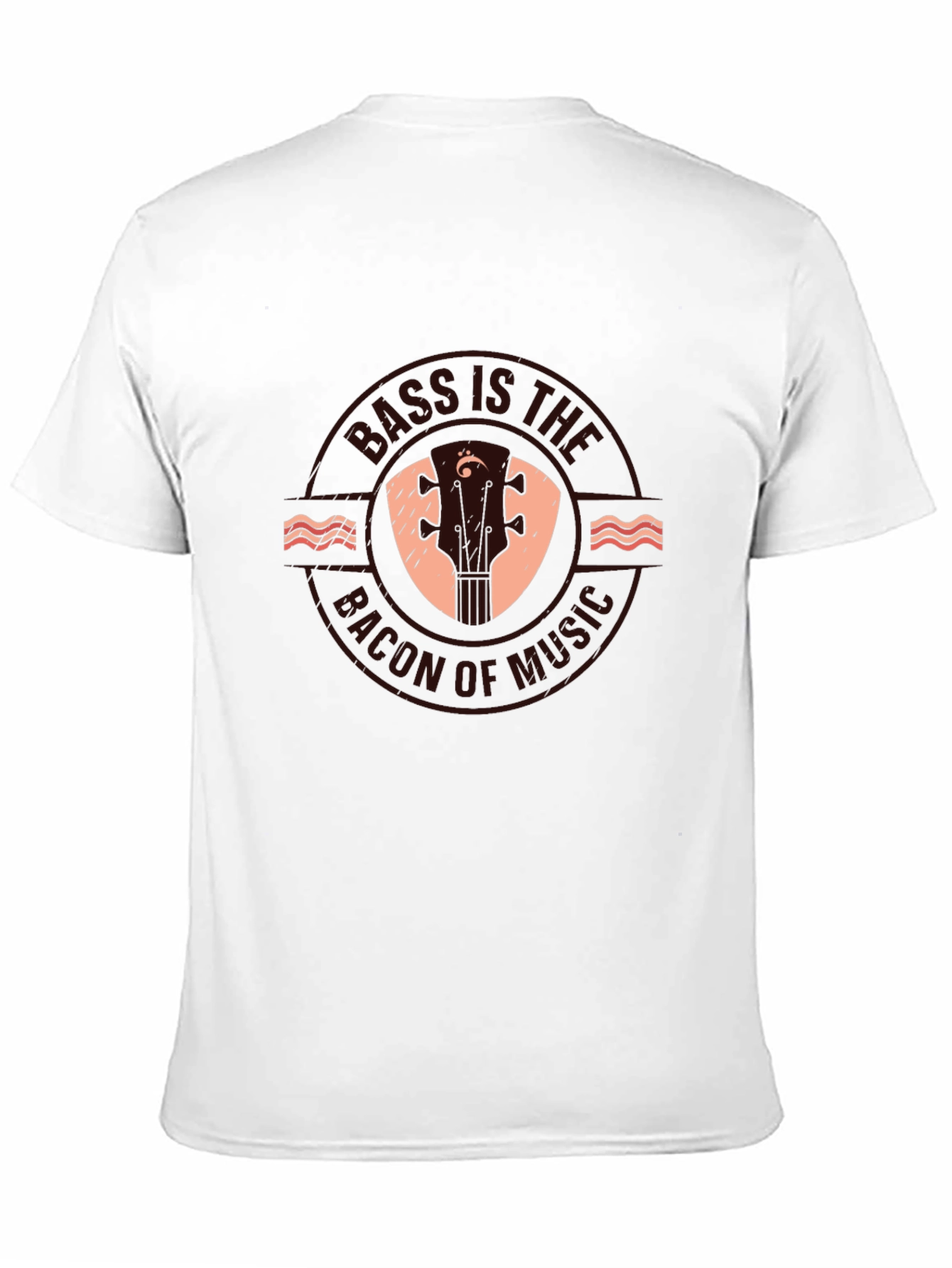 Bass is the Bacon of Music T-Shirt - Black