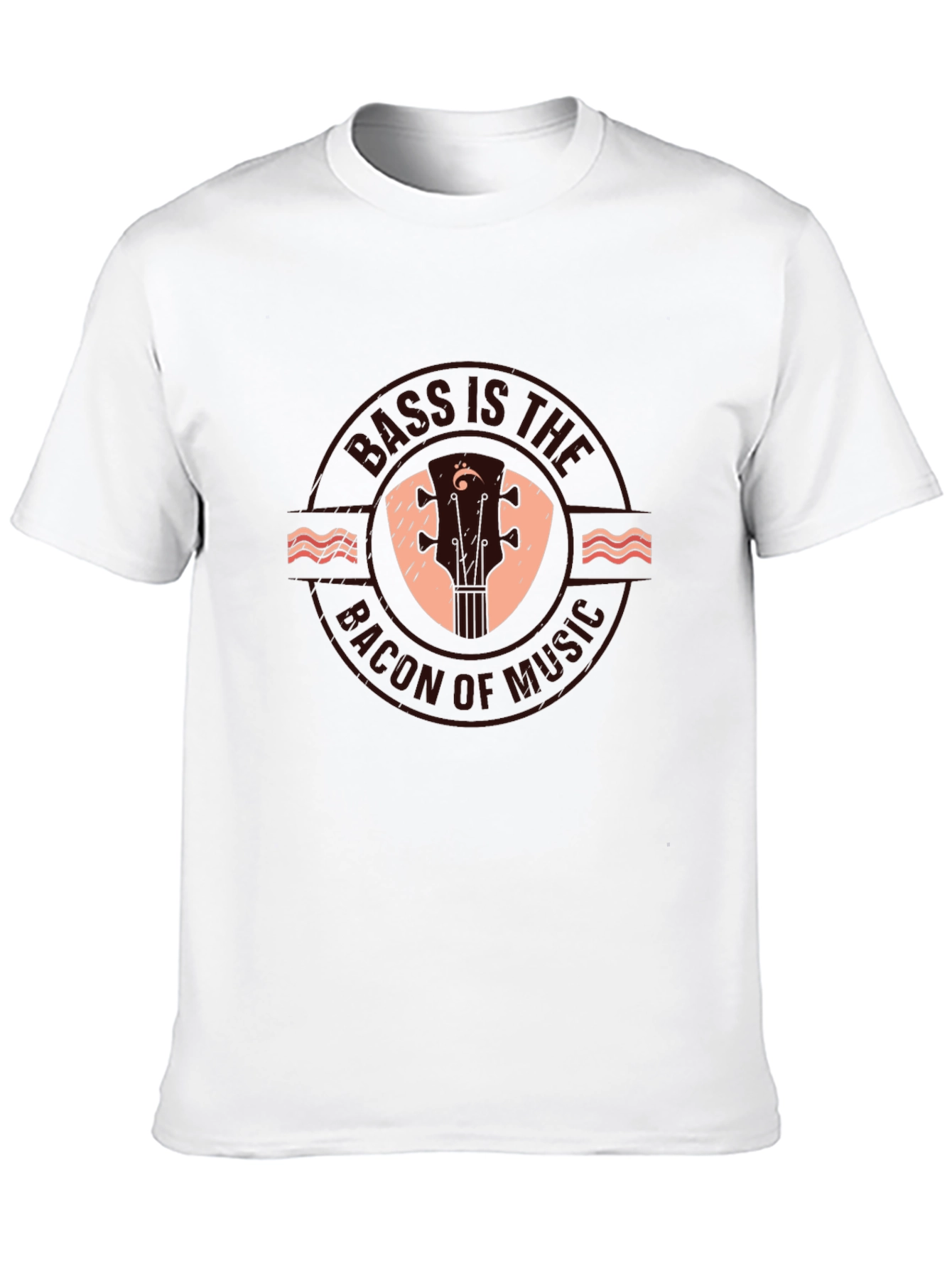 Bass is the Bacon of Music T-Shirt - Black