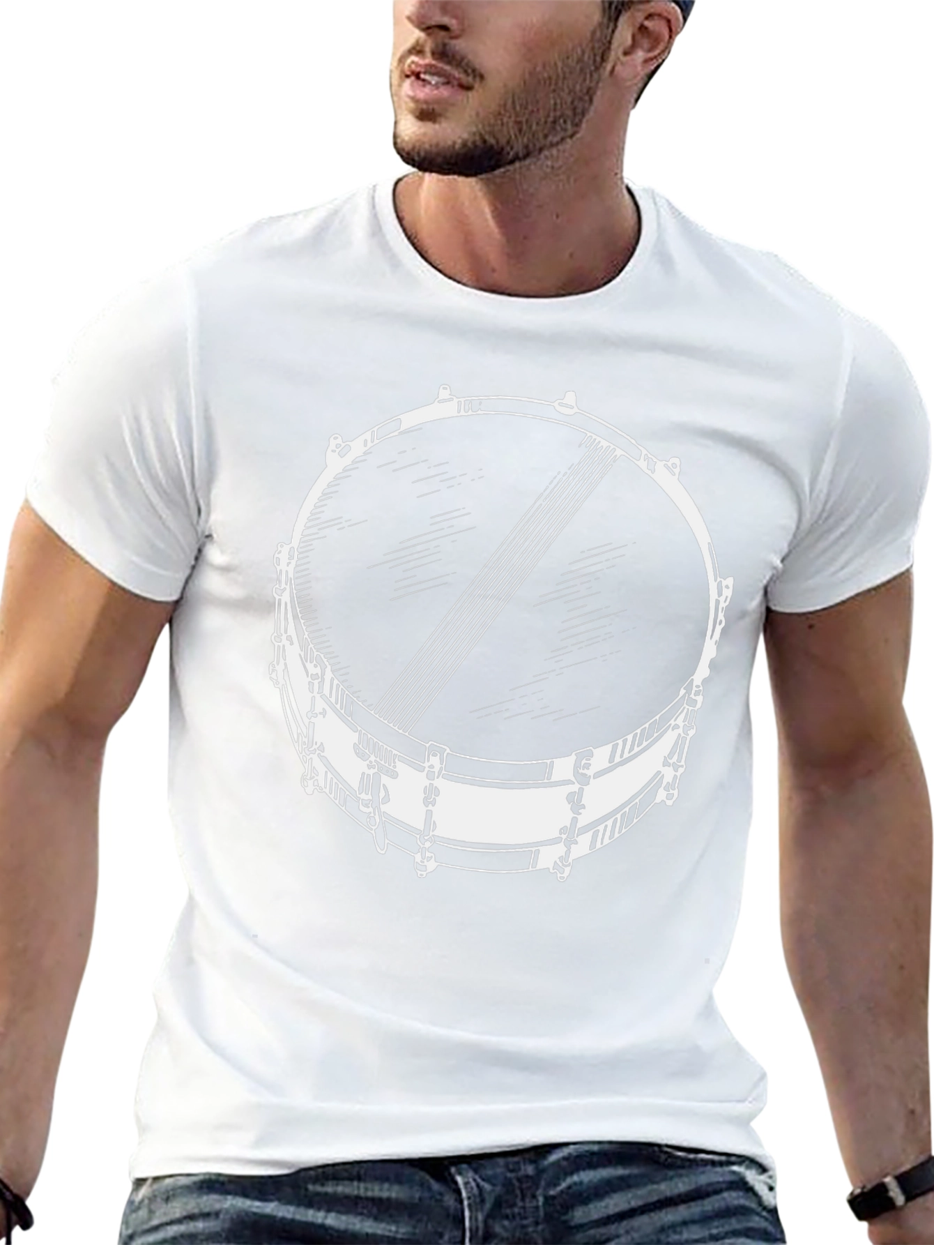 Drum Graphic Tee - Musicians Style!