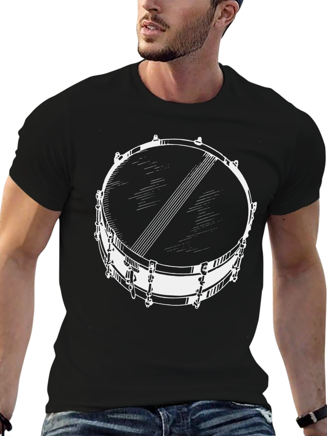 Drum Graphic Tee - Musicians Style!