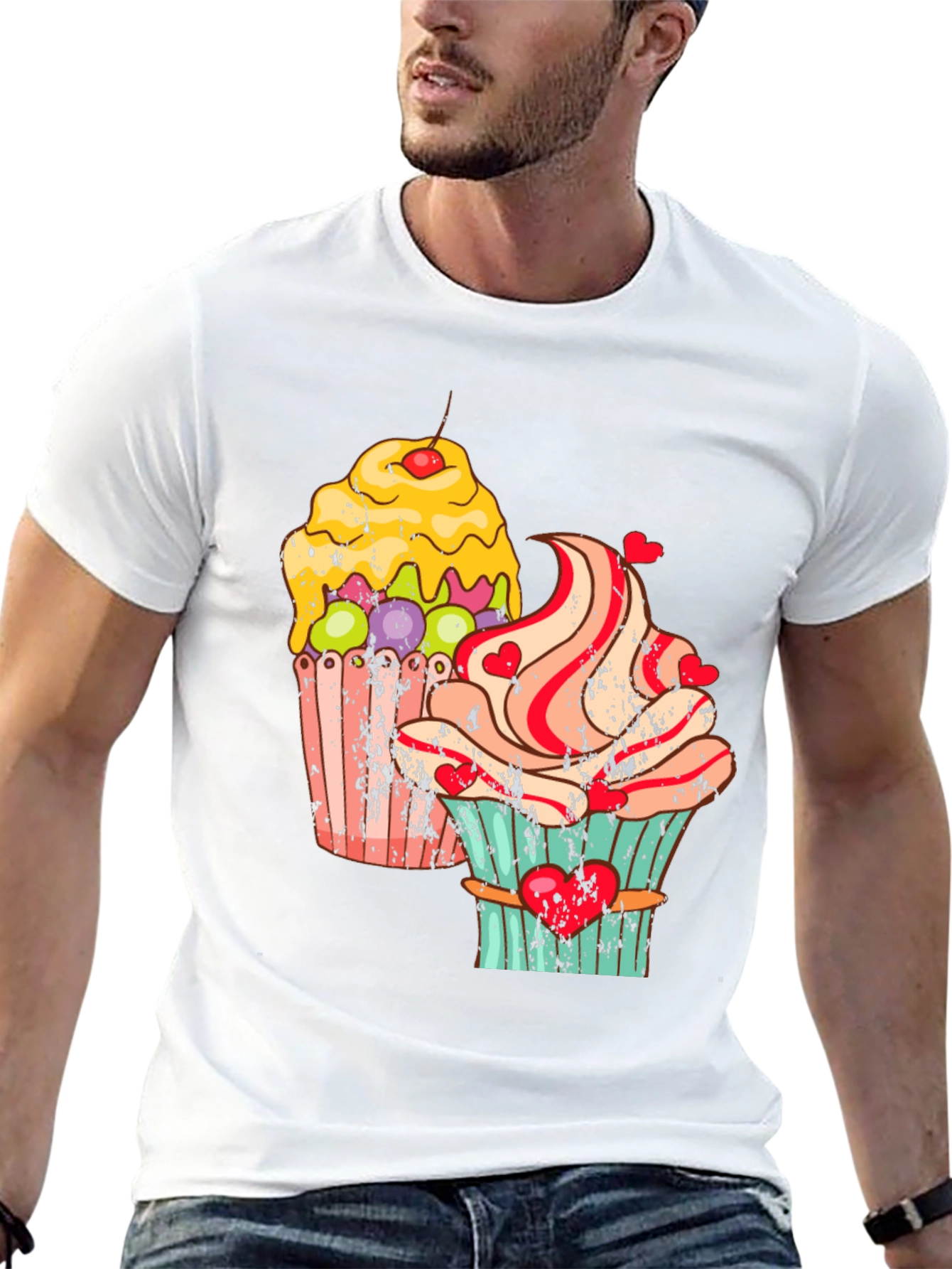 Cupcake Lovers Tee - Sweet Treat Design